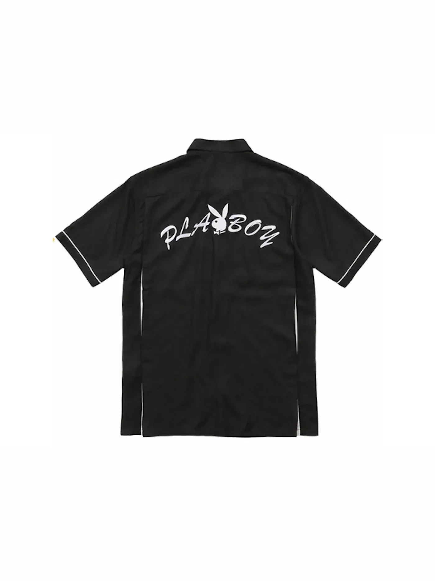 Мужская рубашка с принтом Supreme Playboy Bowling Shirt — изображение 2 из 2, черный