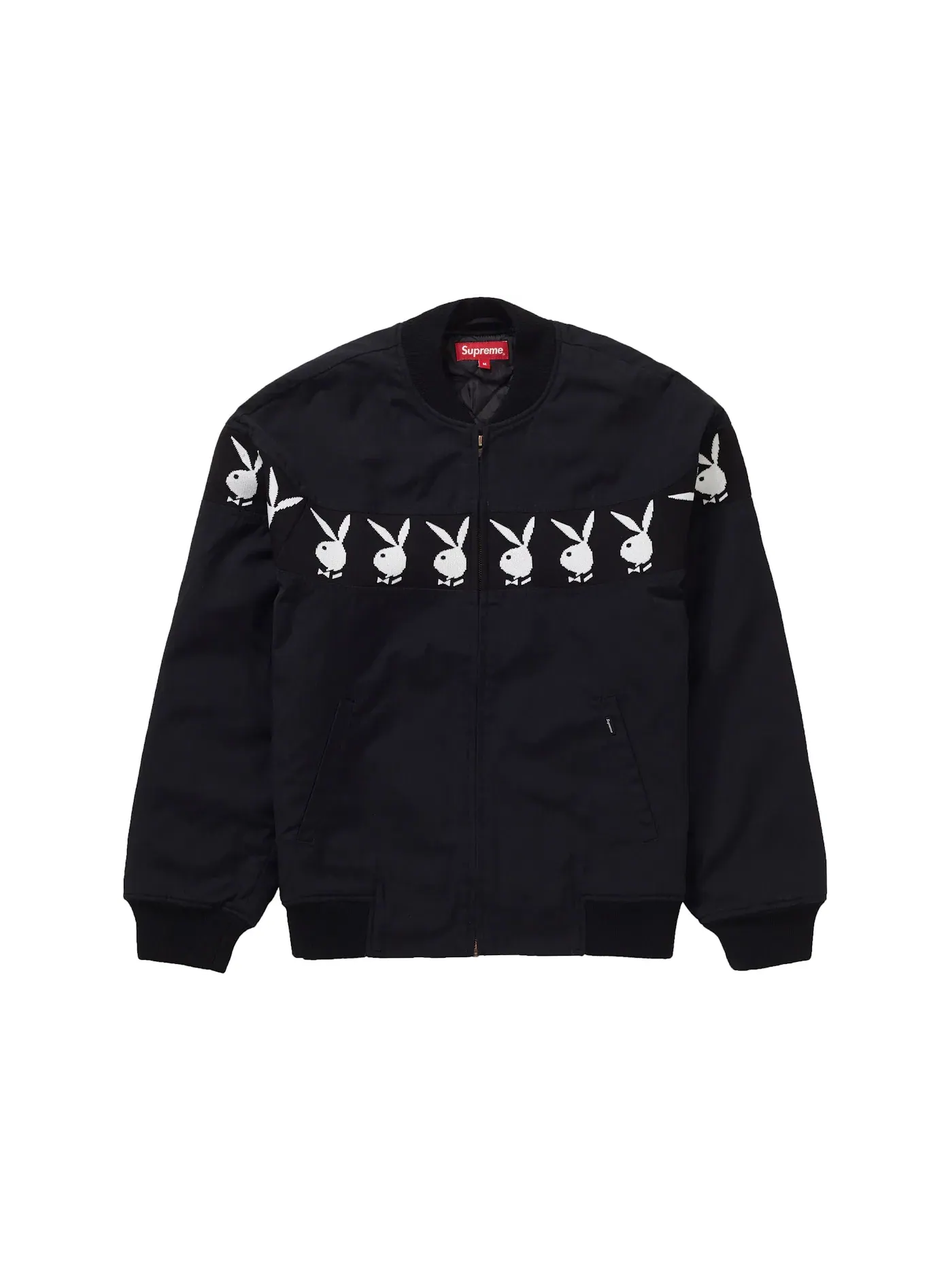 Мужская куртка Supreme Playboy Crew Jacket — изображение 1 из 3, черный
