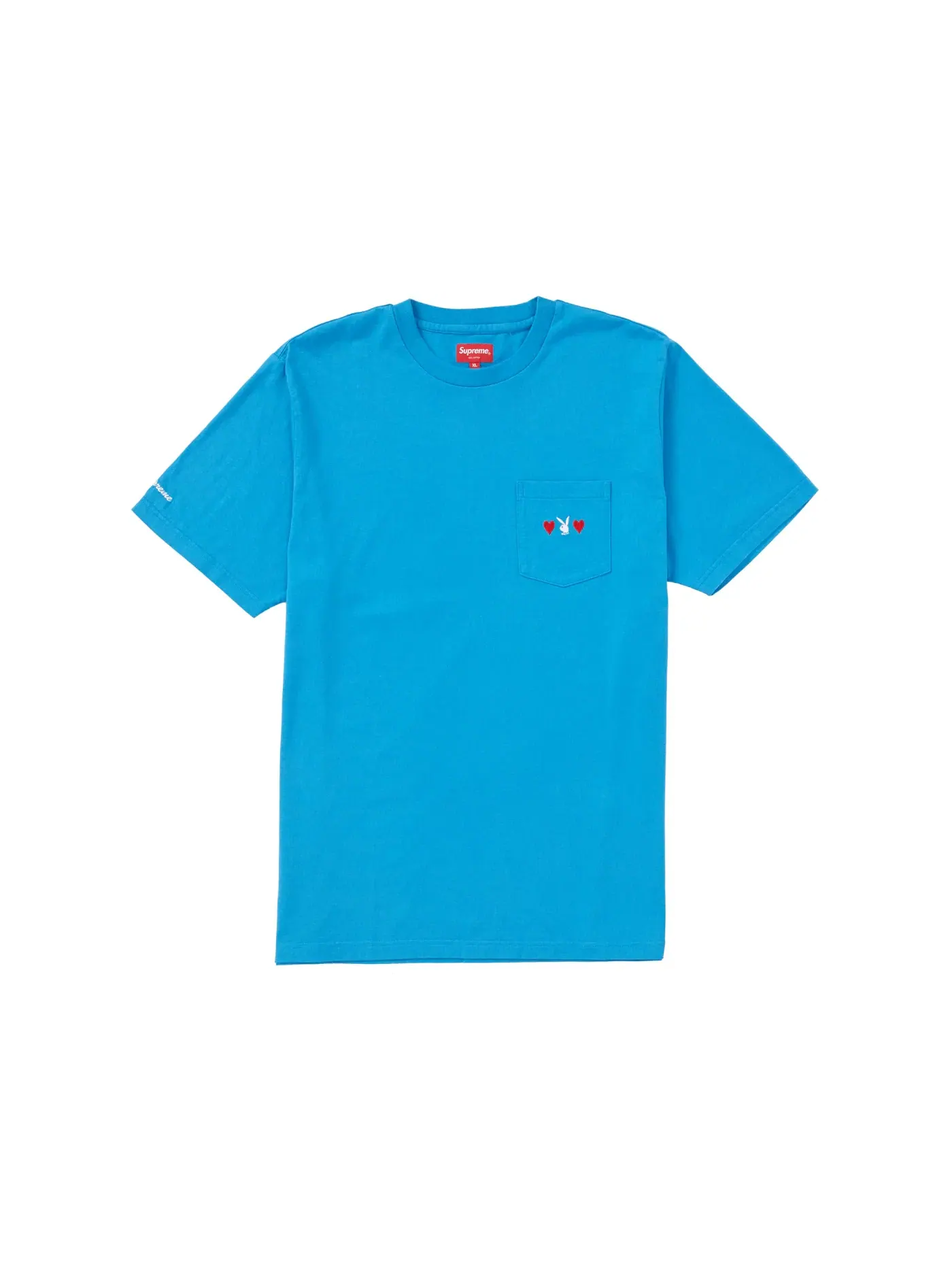 Мужская футболка с принтом Supreme Tee — изображение 1 из 1, синий