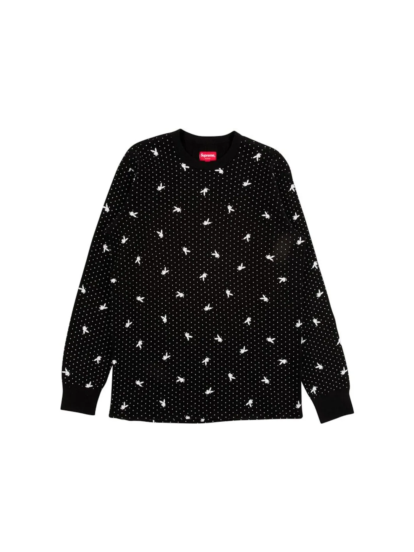 Мужской свитер с воротником Supreme Thermal — изображение 1 из 1, черный