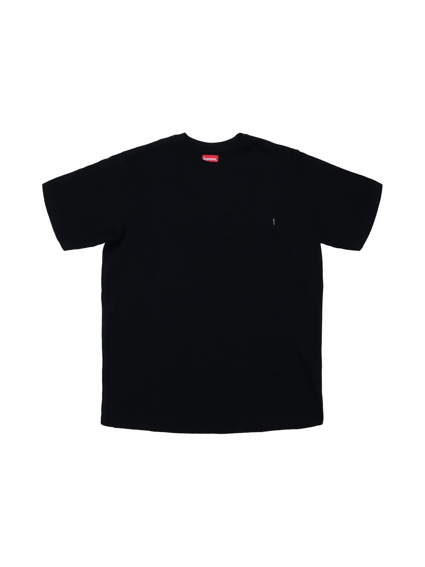 Мужская футболка с принтом Supreme Tee (SS18) — изображение 1 из 1, черный