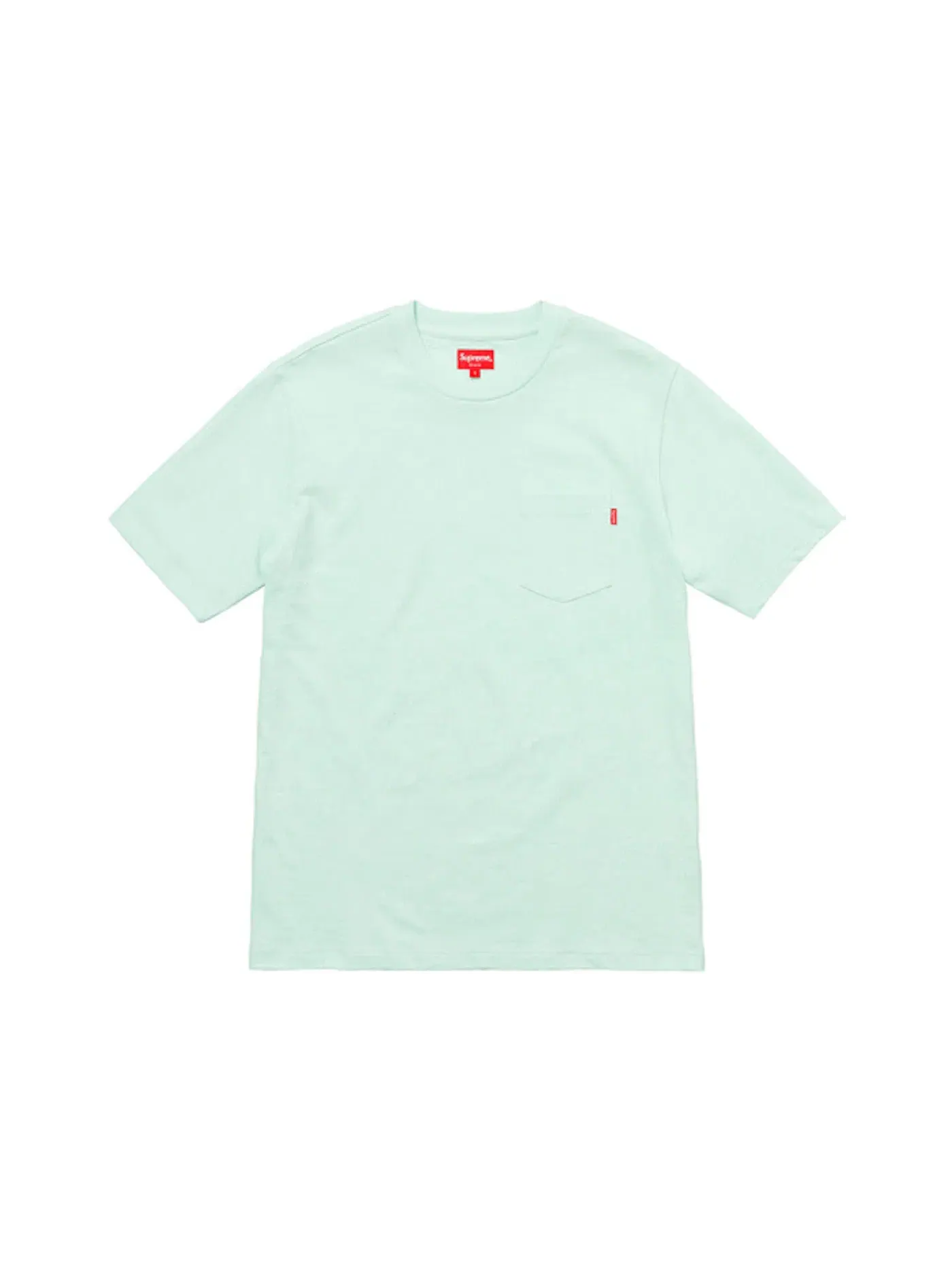 Мужская футболка с принтом Supreme Tee (SS18) — изображение 1 из 1, мята