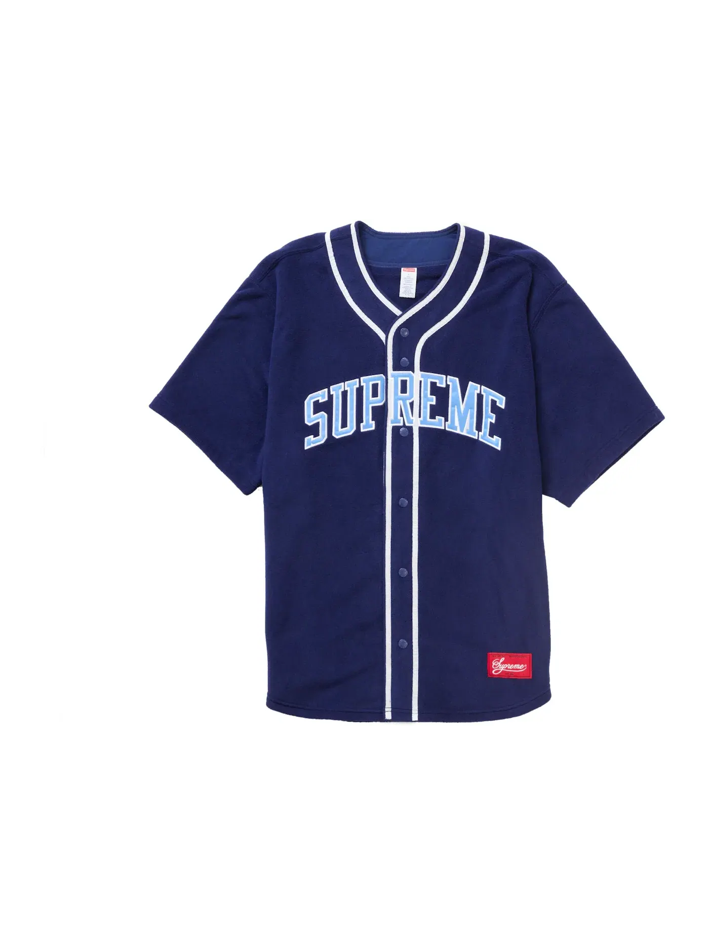 Мужская бейсбольная куртка Polartec Supreme Navy — изображение 1 из 2
