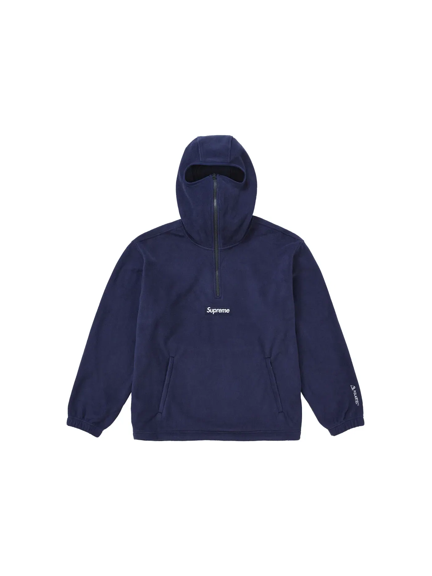 Мужской свитшот с капюшоном и половинной молнией Supreme Polartec Face Mask Half Zip Hooded Sweatshirt — изображение 1 из 1