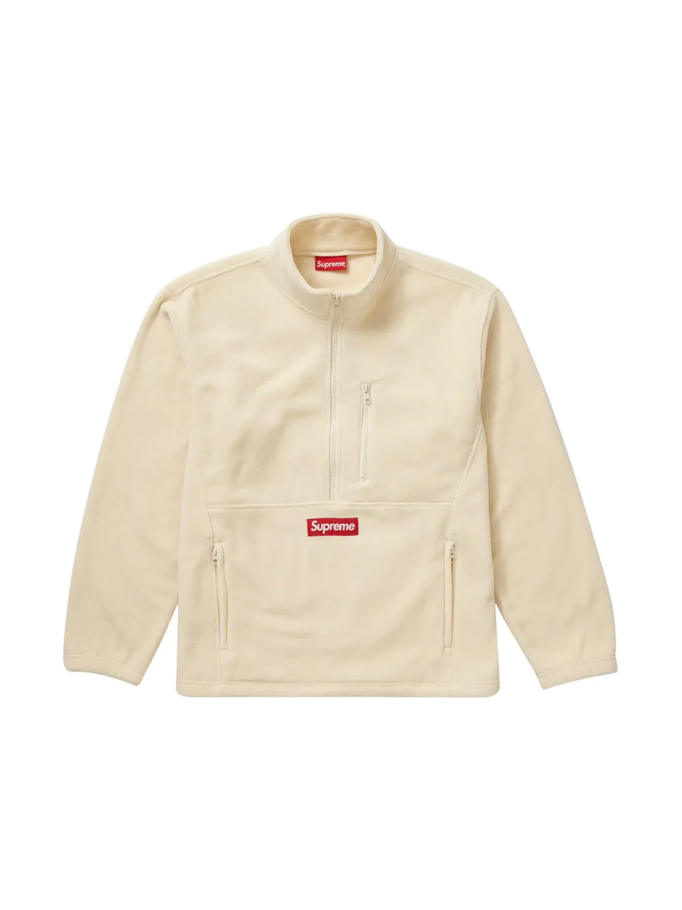 Мужской пуловер на молнии с флисом Polartec Supreme Natural — изображение 1 из 1