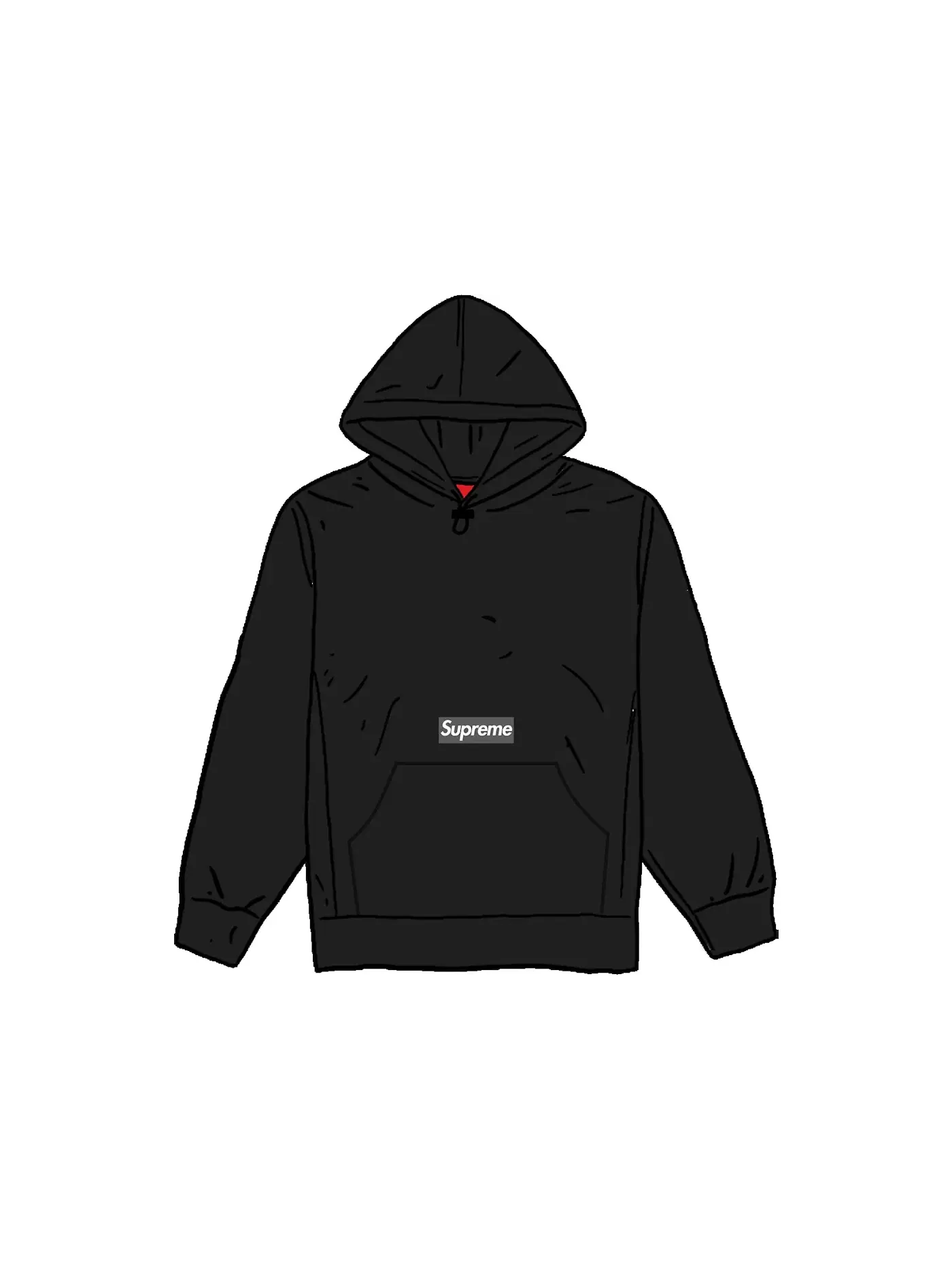 Мужская худи Polartec Supreme Hooded Sweatshirt (FW20) — изображение 1 из 1, черный