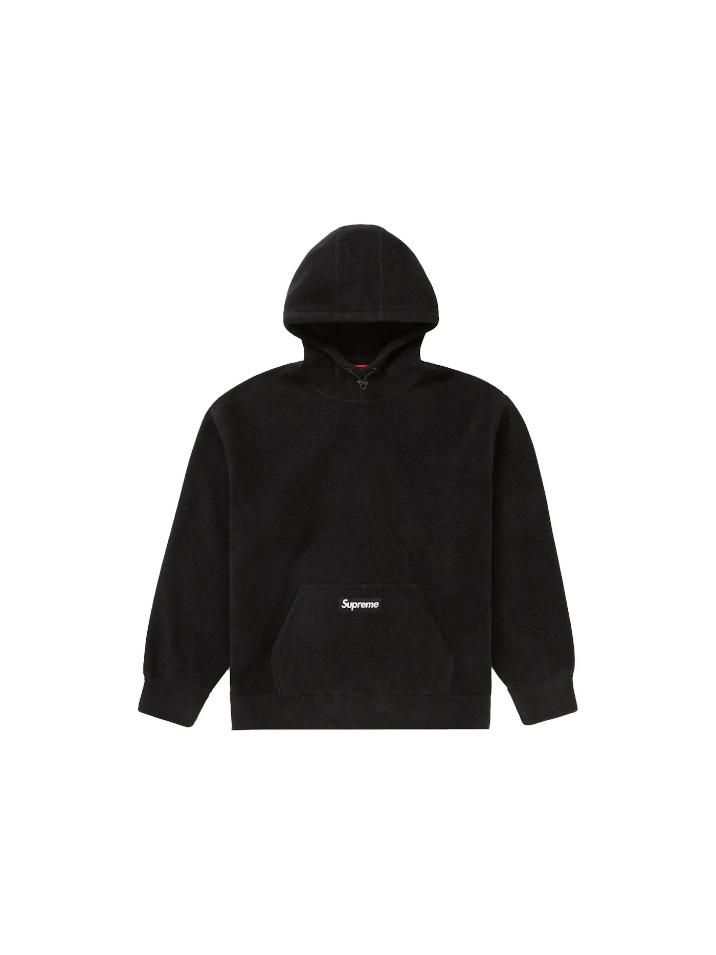 Мужская худи с флисом Polartec Supreme — изображение 1 из 1, черный