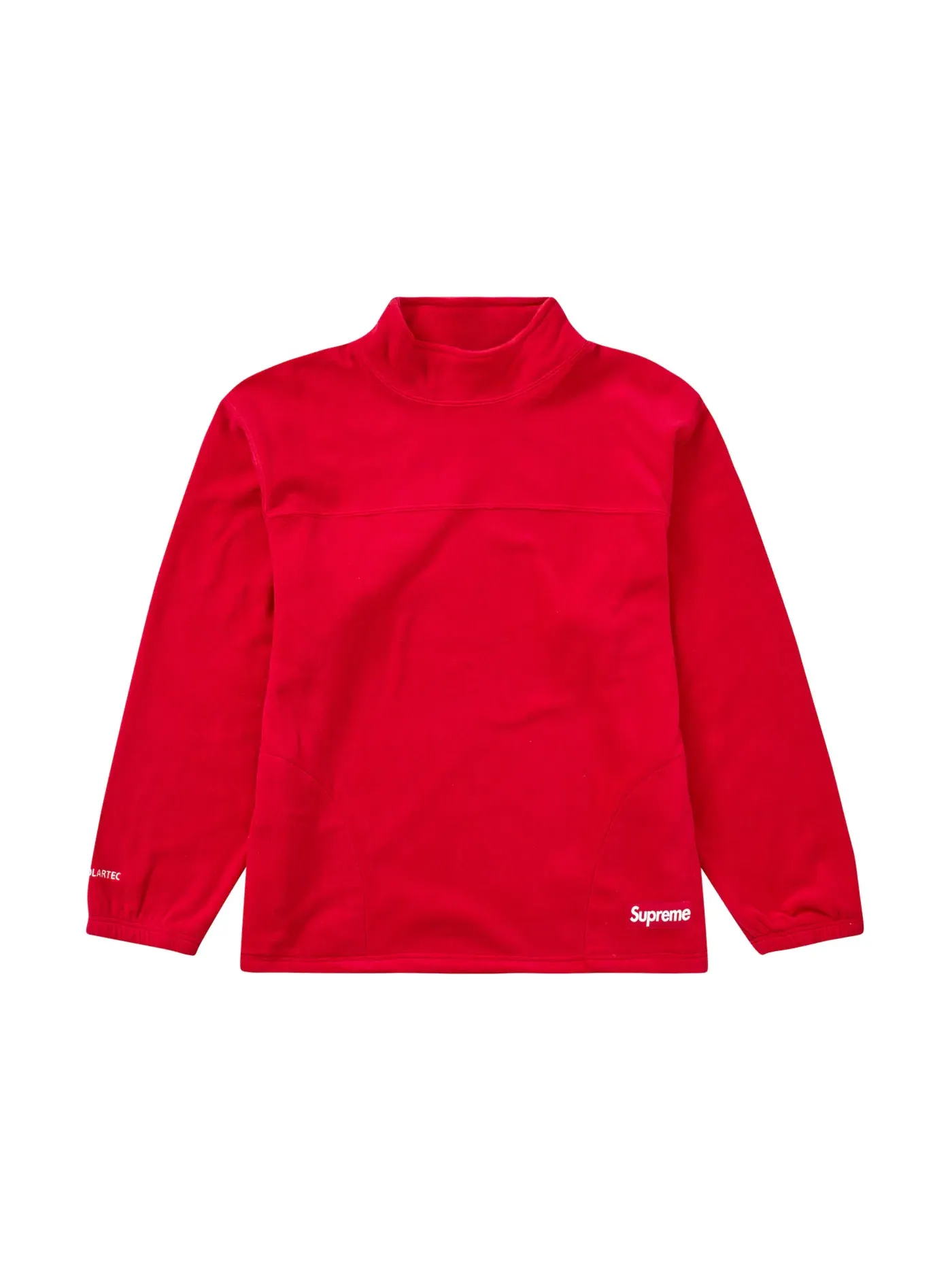 Мужской пуловер с высоким воротником Polartec Supreme Red — изображение 1 из 2