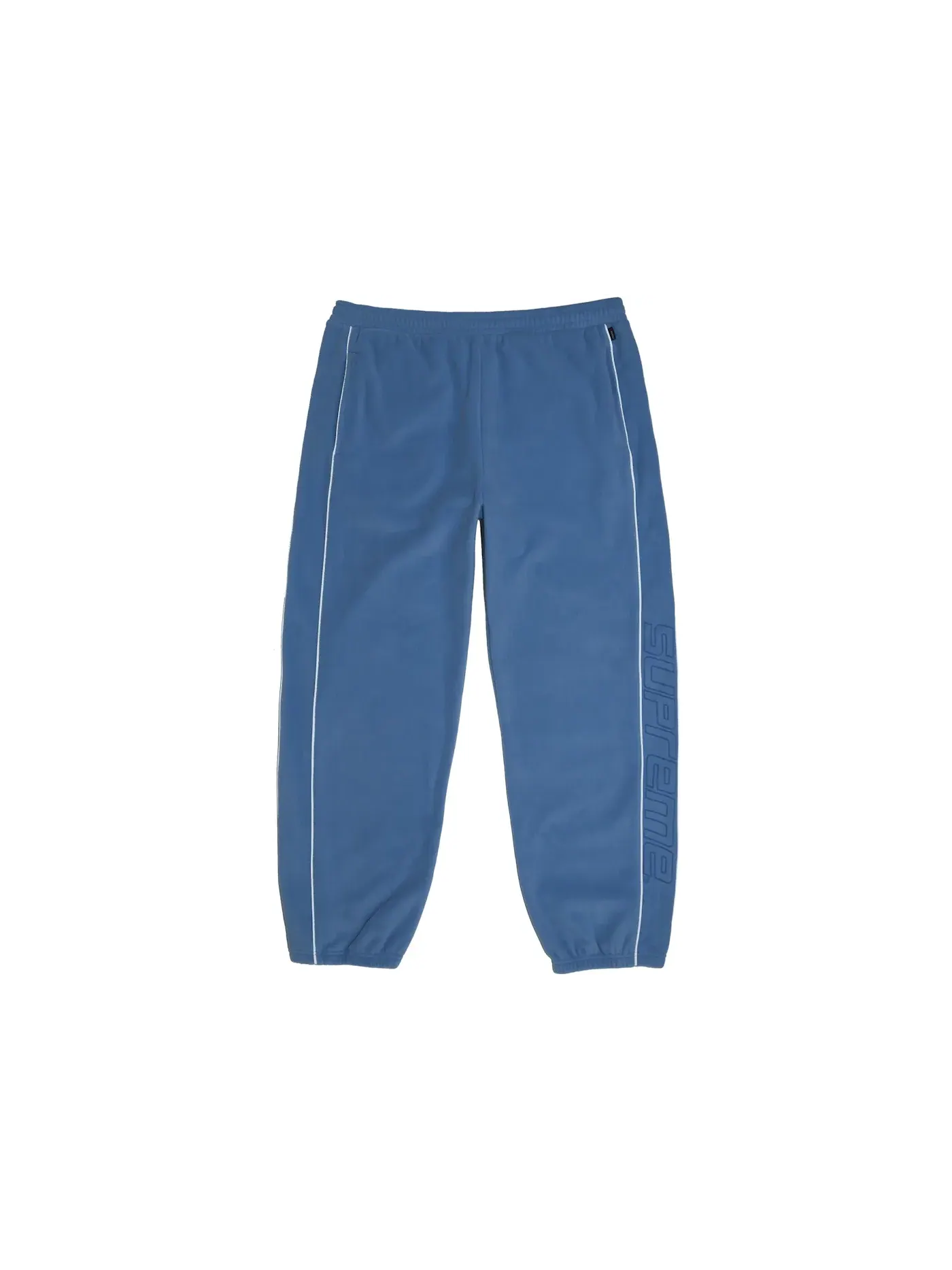 Мужские брюки с принтом Supreme Polartec Reflective Piping Pant — изображение 2 из 3, светлый синий