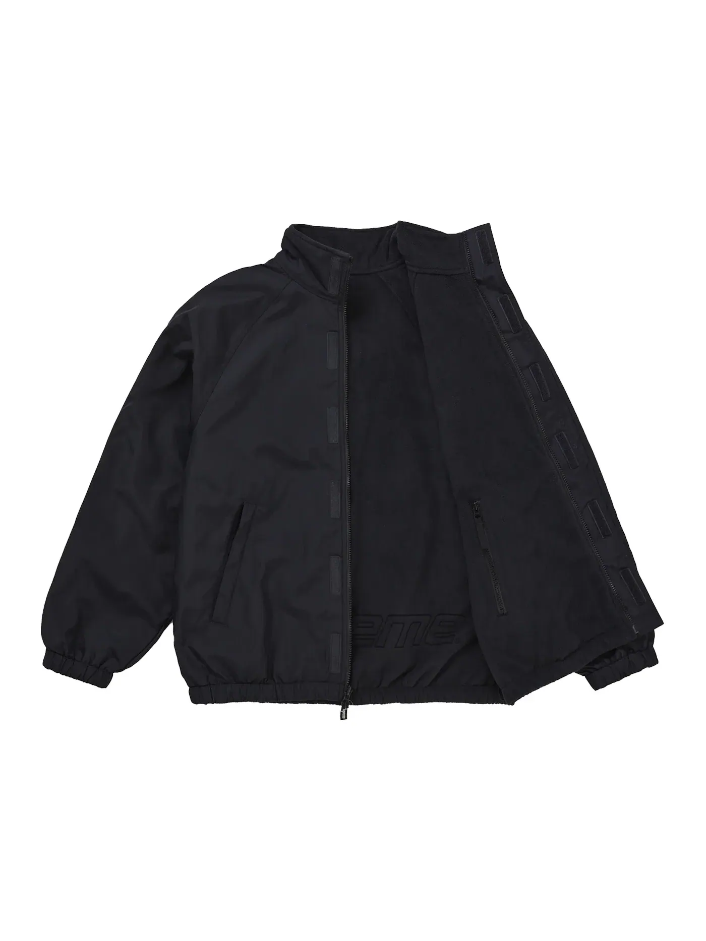 Мужская куртка с утеплителем Polartec Reversible Track Jacket Supreme — изображение 2 из 5, черный