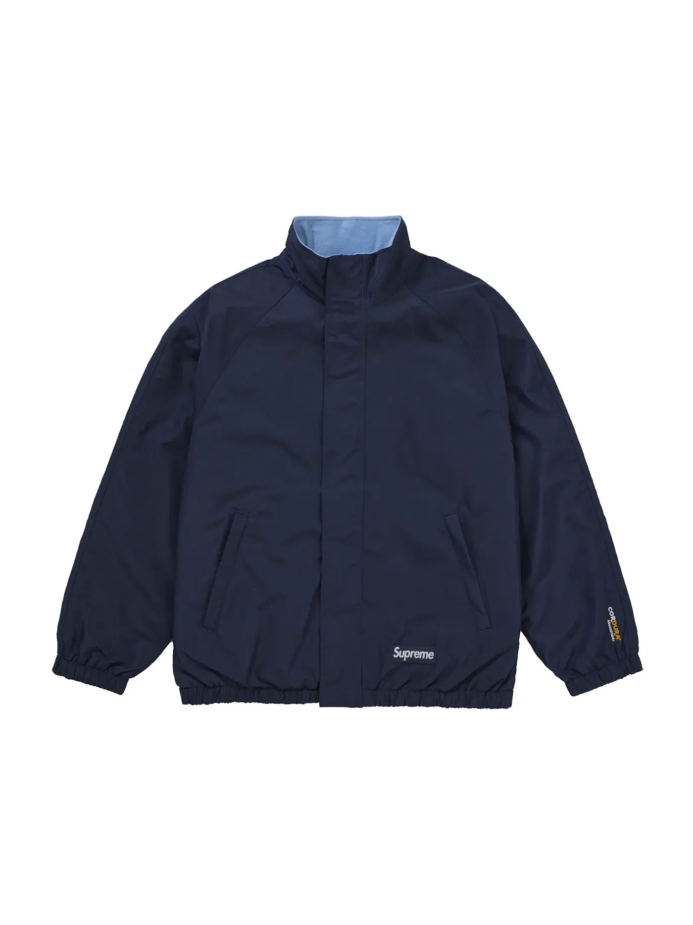 Мужская куртка с флисом Supreme Polartec Reversible Track Jacket — изображение 1 из 5, темно-синий