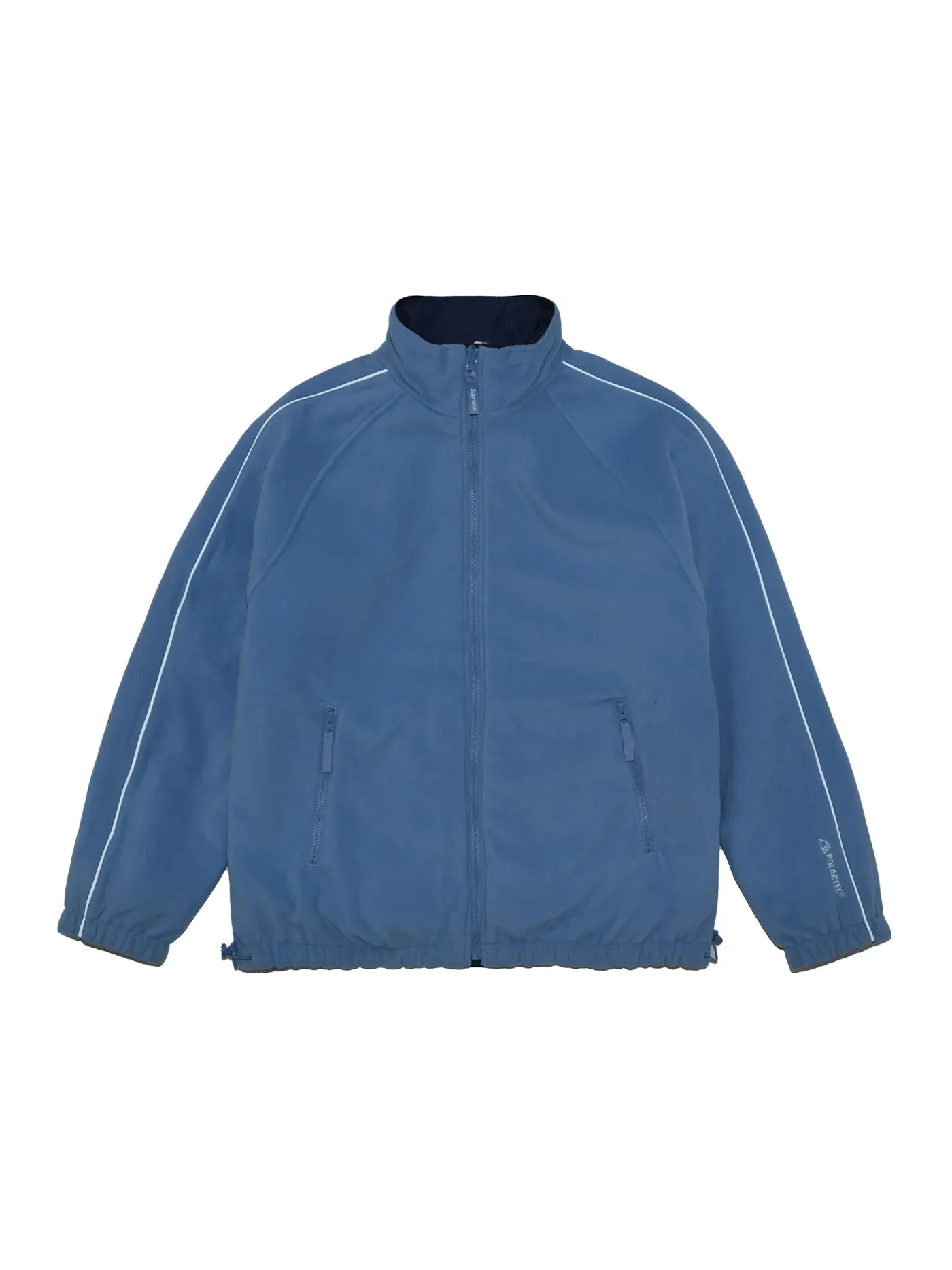 Мужская куртка с флисом Supreme Polartec Reversible Track Jacket — изображение 5 из 5, темно-синий