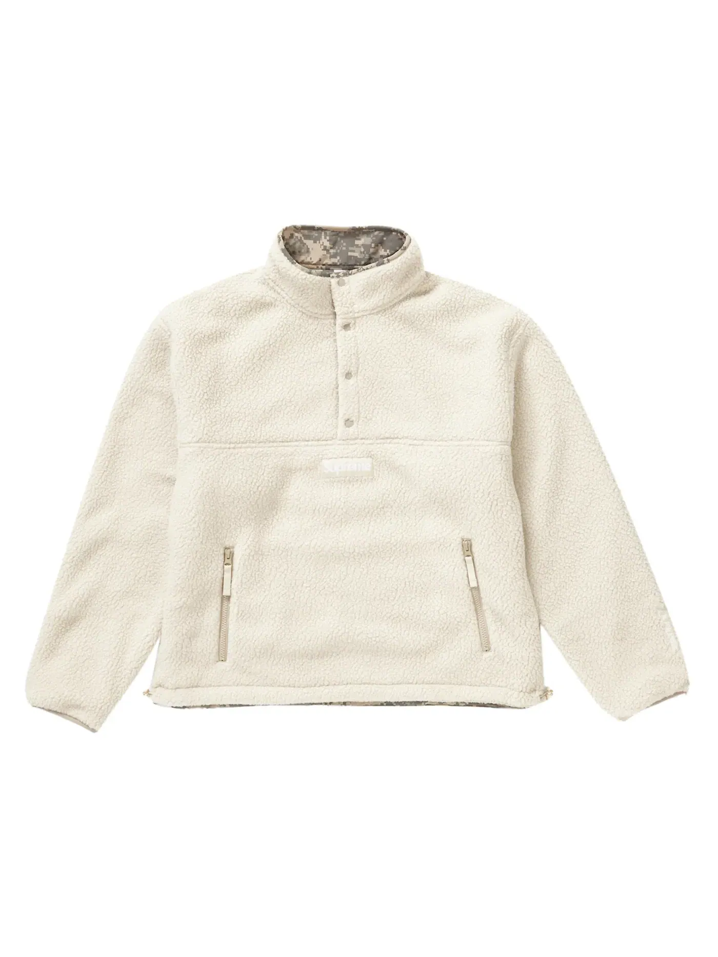 Мужской пуловер из Polartec овчины двусторонний Pullover Supreme — изображение 1 из 2, прозрачный