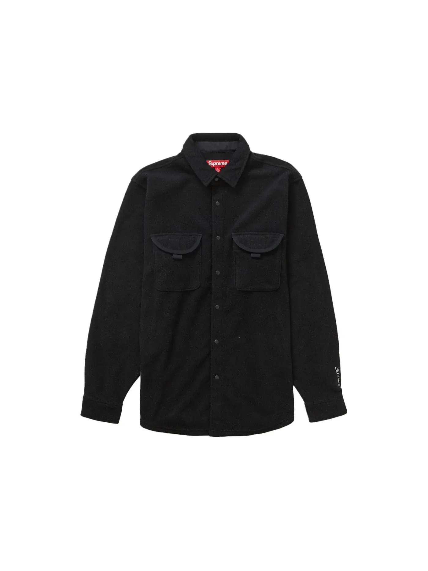 Мужская рубашка из флиса Polartec Supreme Shirt (FW23) — изображение 1 из 2, черный