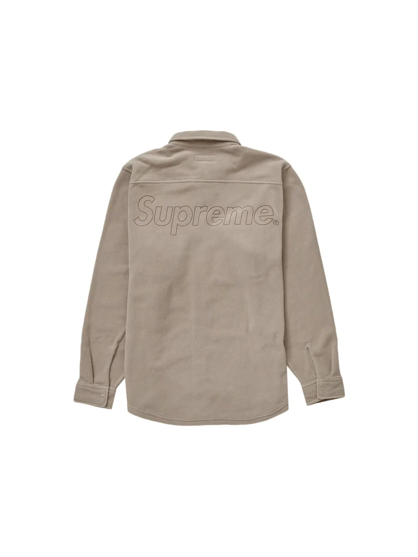 Мужская фланелевая рубашка Polartec Supreme — изображение 2 из 2, бежевый