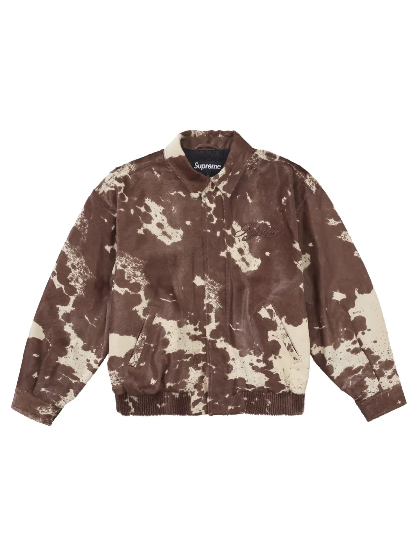Мужская куртка с принтом Varsity Jacket Supreme, Cow — изображение 1 из 3