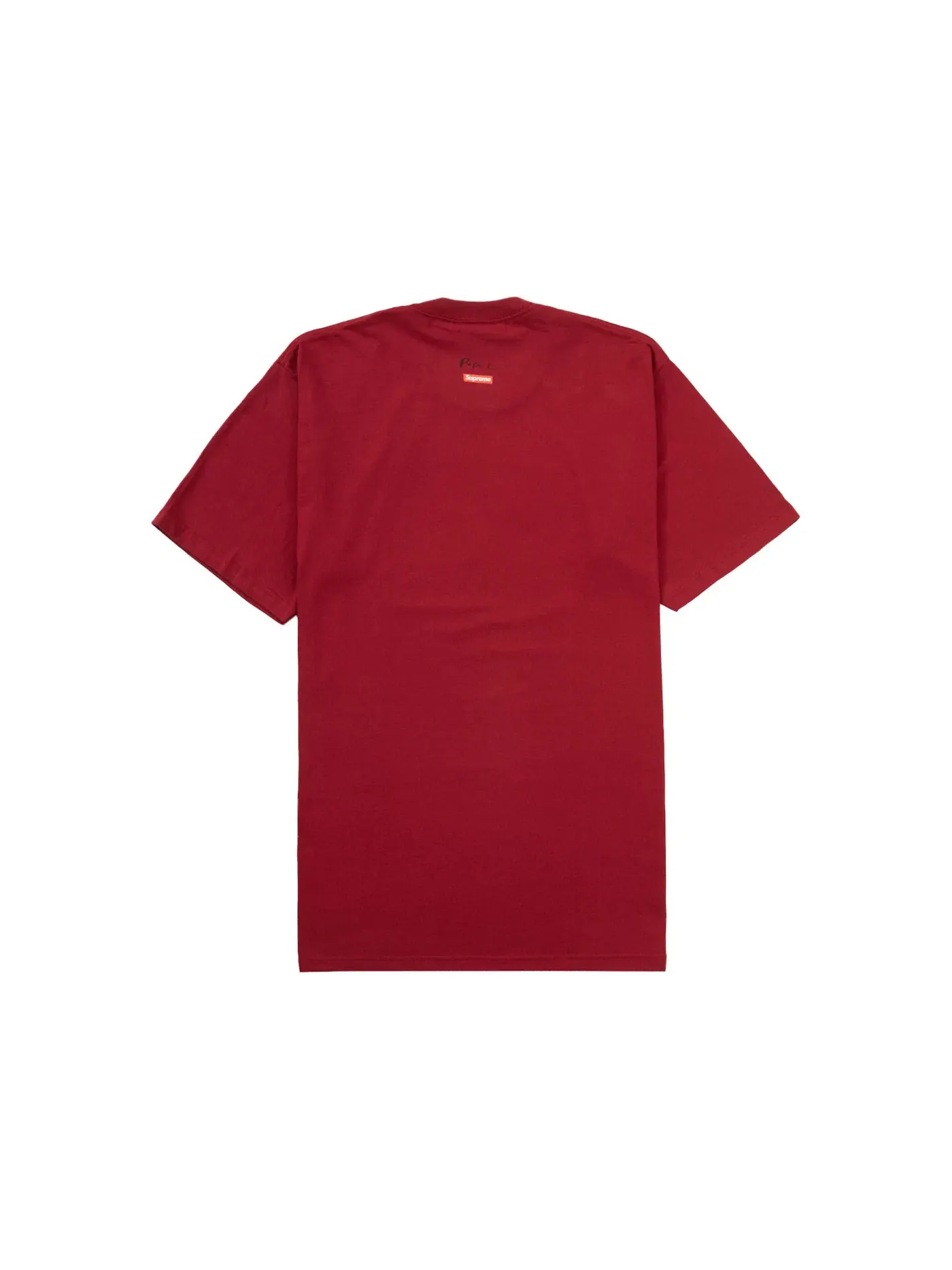 Мужская футболка с принтом Training Crawl Tee Supreme — изображение 2 из 2, красный