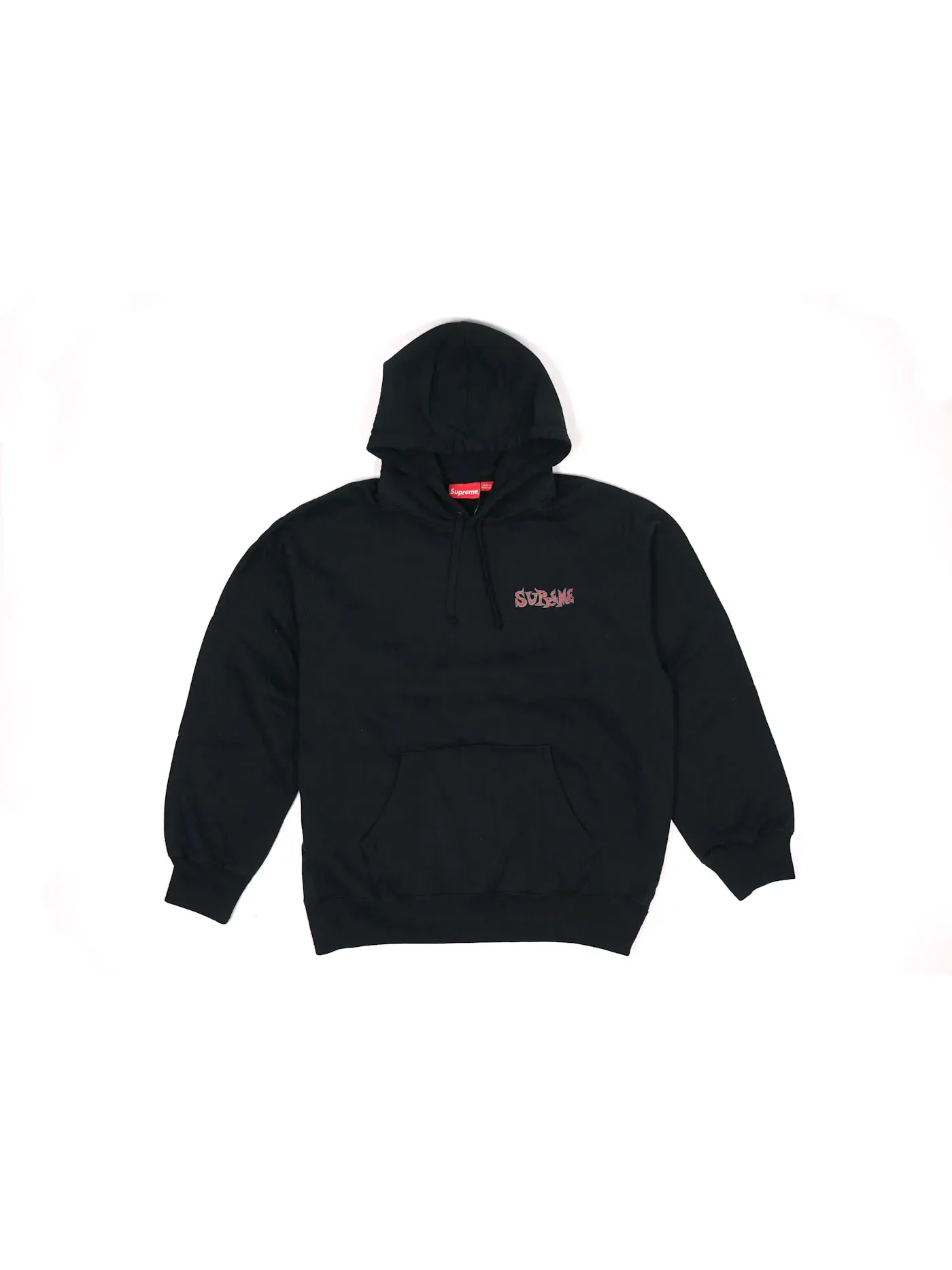 Мужской худи с принтом Supreme Portrait Sweatshirt — изображение 1 из 2, черный