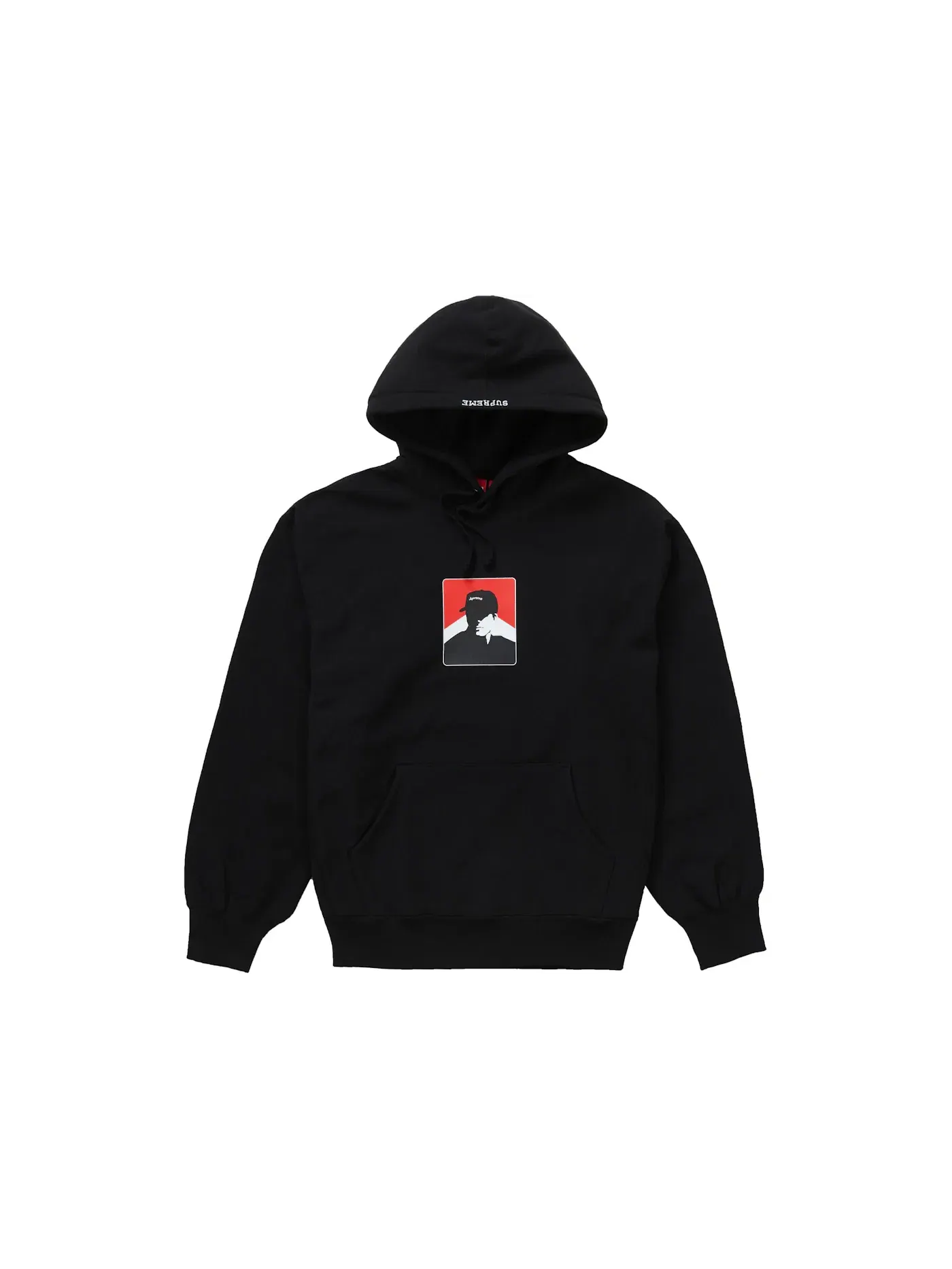 Мужской худи с принтом Hooded Sweatshirt (FW20) Supreme — изображение 1 из 1, черный