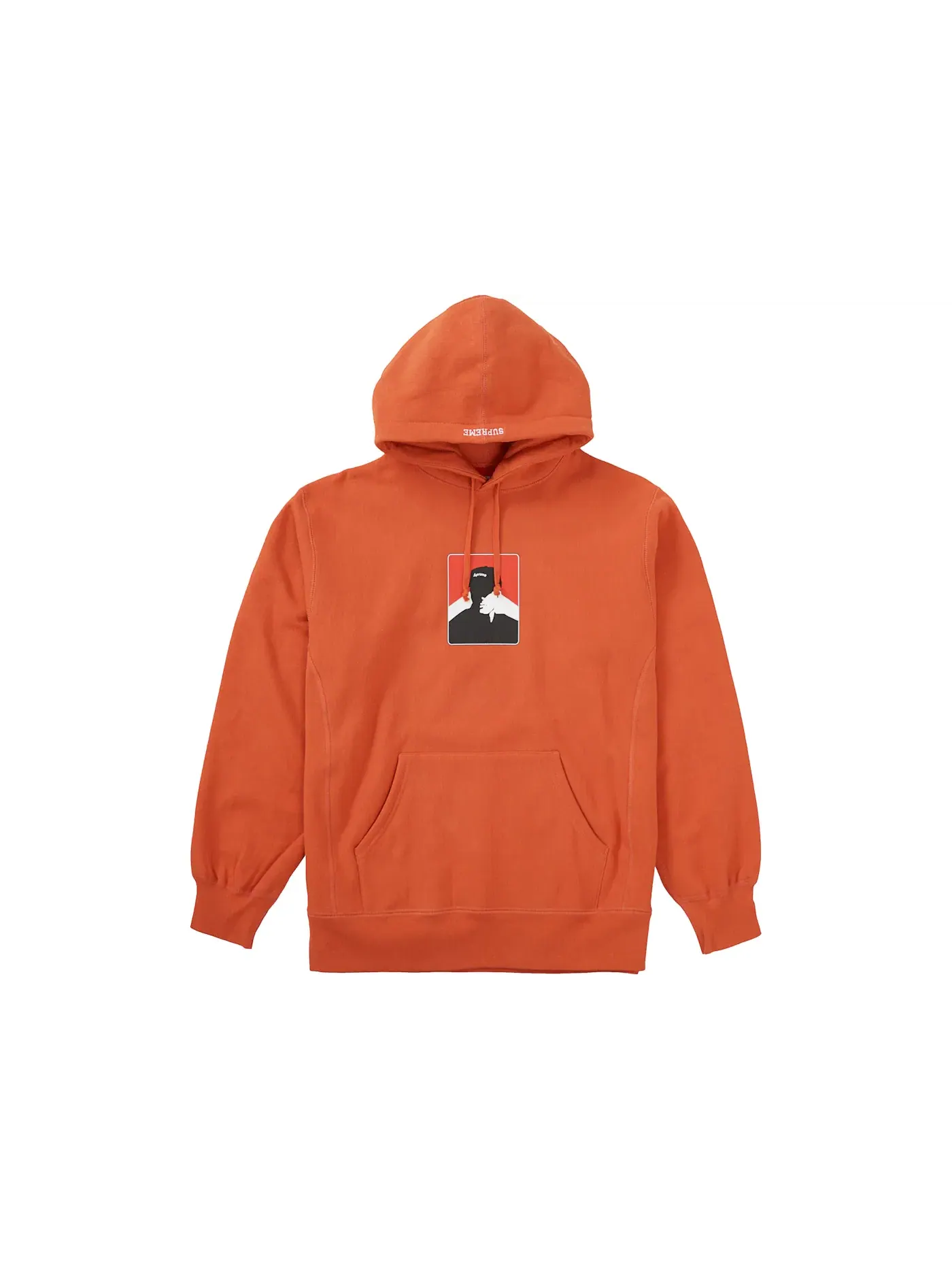 Мужской худи с принтом Hooded Sweatshirt (FW20) Supreme — изображение 1 из 1, оранжевый