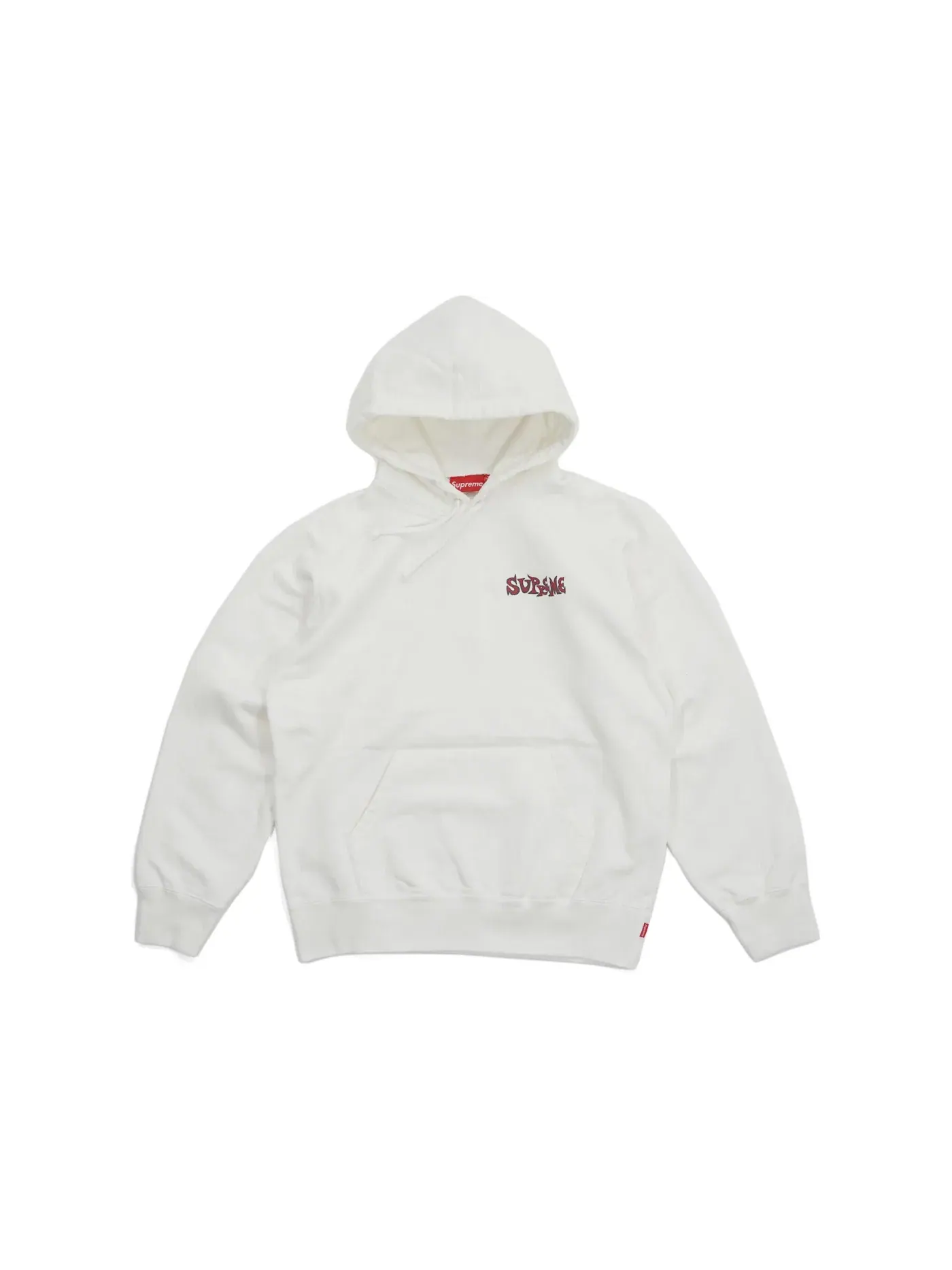 Мужской худи с портретным принтом Supreme — изображение 1 из 2, белый