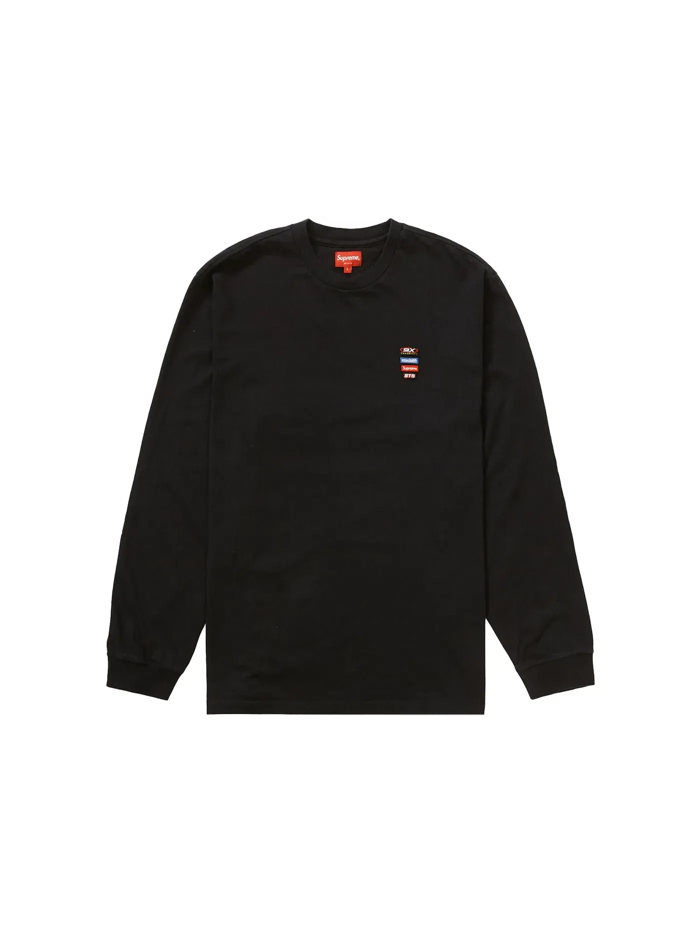 Мужская футболка с длинным рукавом Supreme Precision L/S Top — изображение 1 из 1, черный