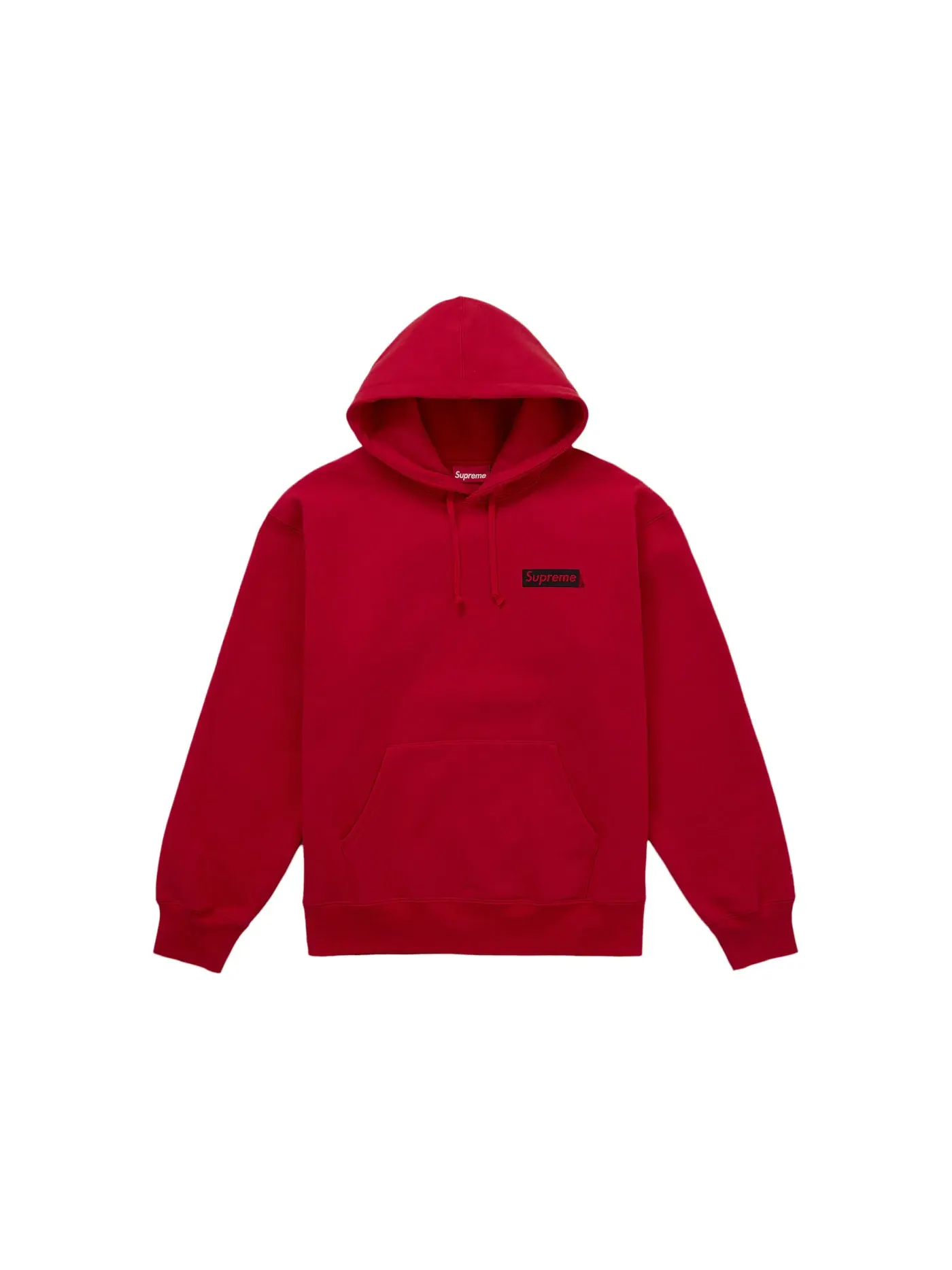 Мужской худи с капюшоном Supreme Sweatshirt — изображение 1 из 2, красный
