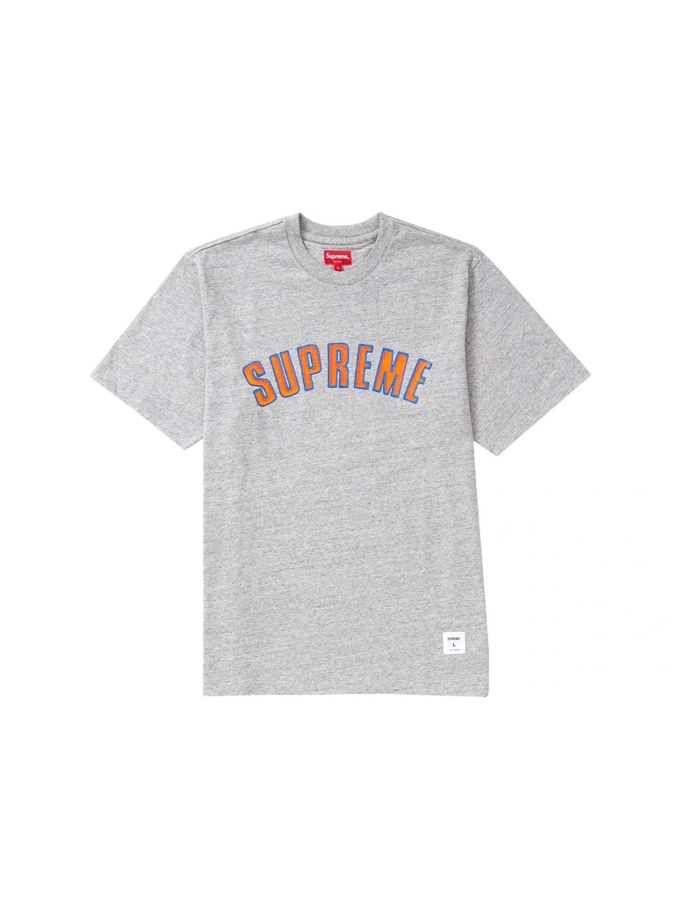 Мужская футболка Supreme Printed Arc S/S Top — изображение 1 из 1, серый