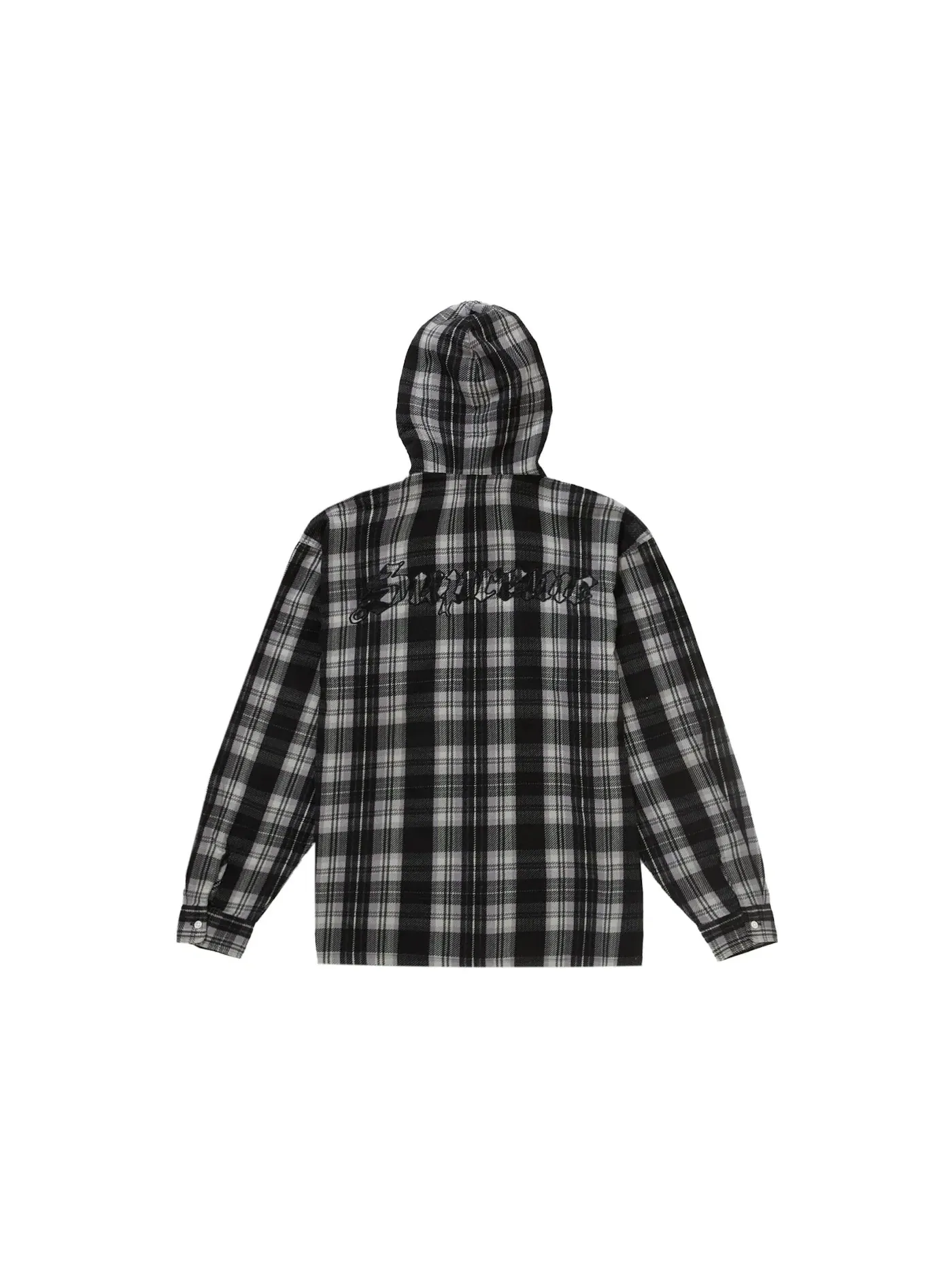 Мужская рубашка-фланель с принтом Supreme Shirt — изображение 2 из 2, черный