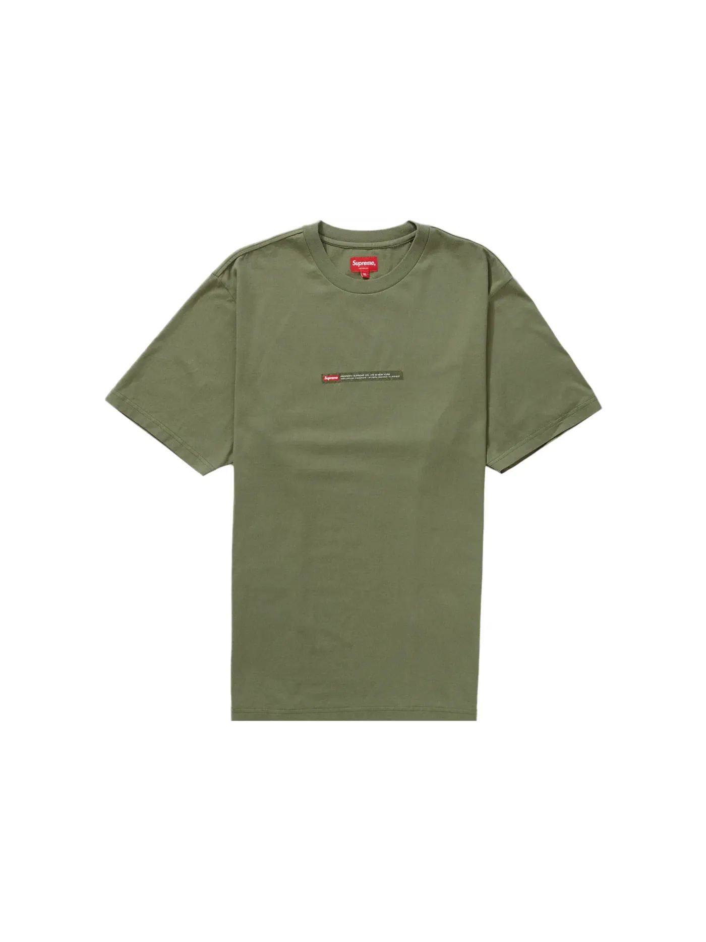 Мужская футболка Supreme — изображение 1 из 1, оливковый