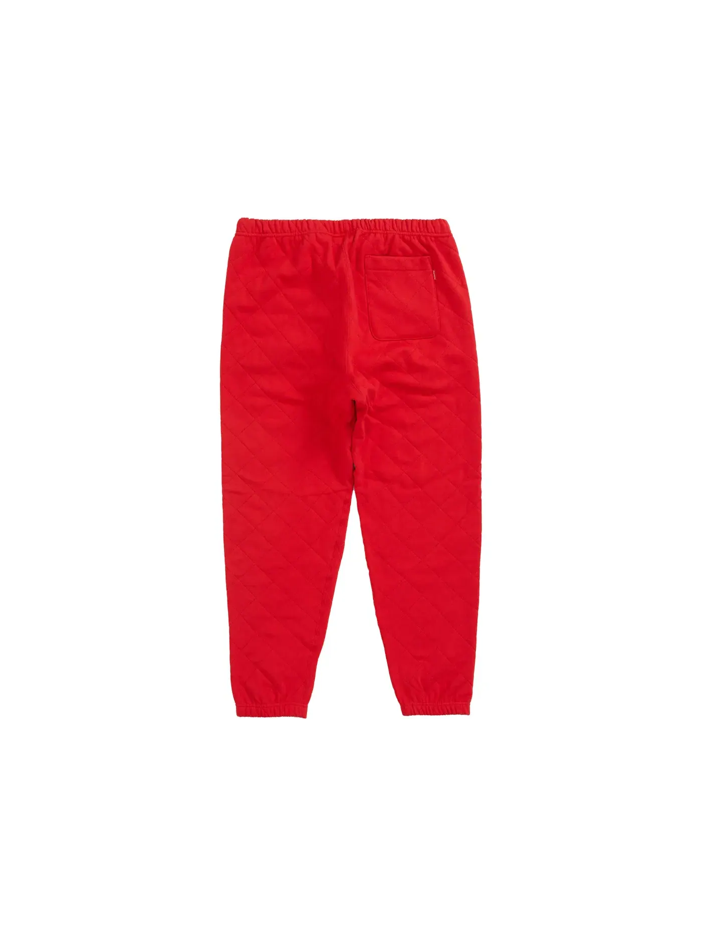 Детские спортивные штаны с квилтингом Sweatpant Supreme — изображение 2 из 2, красный
