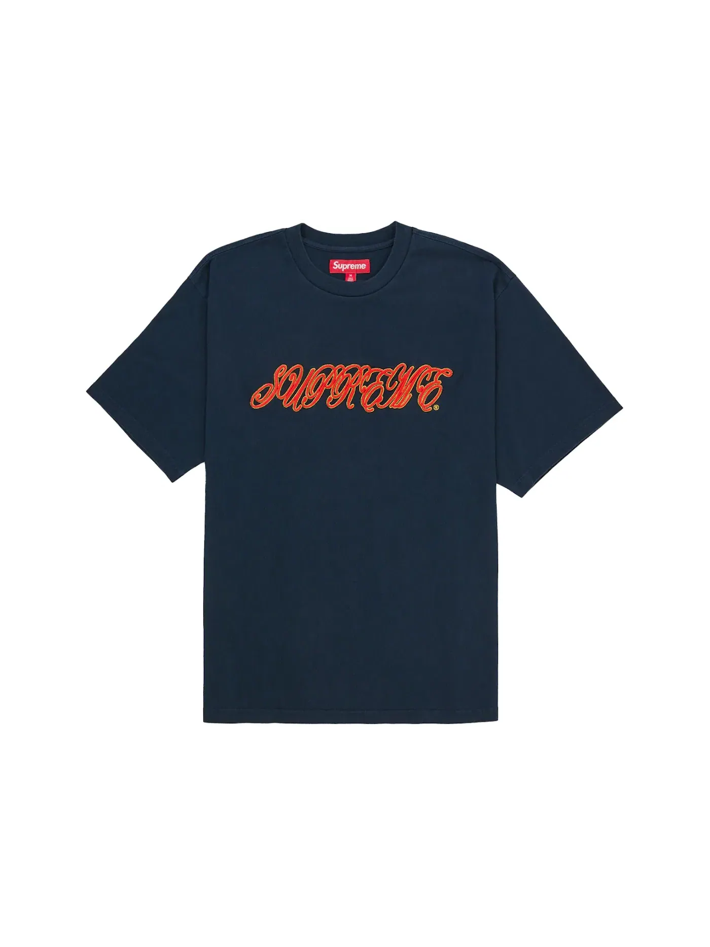 Мужская футболка Supreme — изображение 1 из 1, темно-синий
