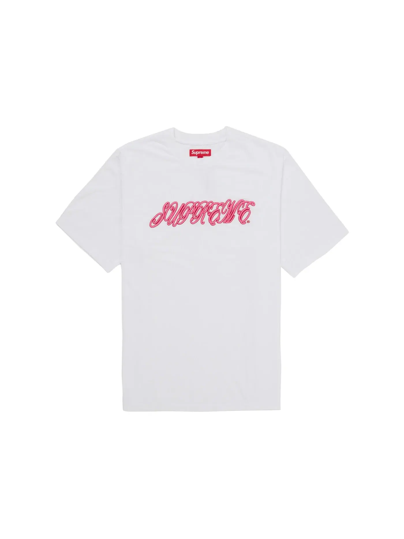 Мужская футболка с принтом Supreme White — изображение 1 из 1