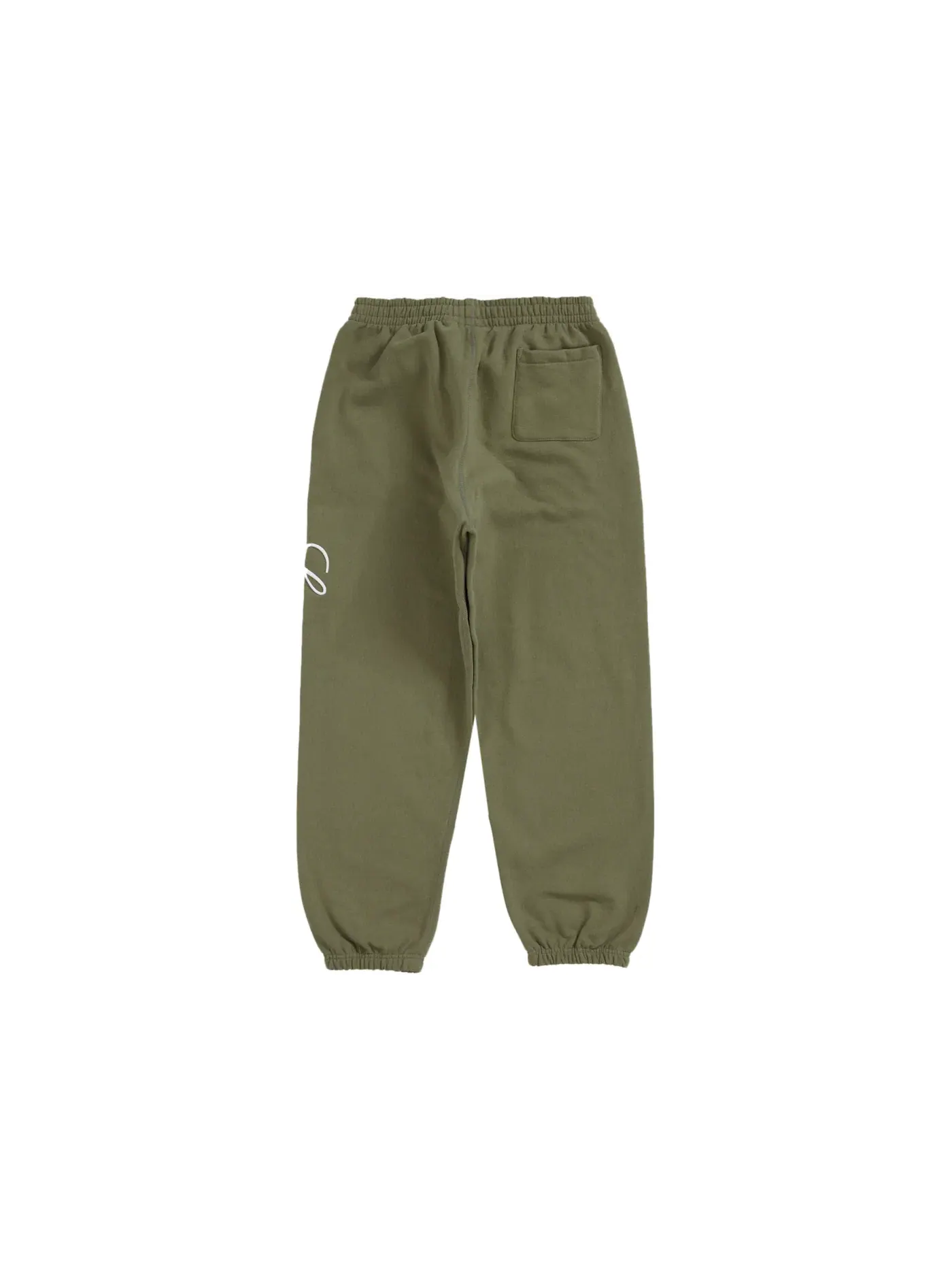 Мужские спортивные штаны с принтом Sweatpant Supreme — изображение 2 из 2, светлый оливковый