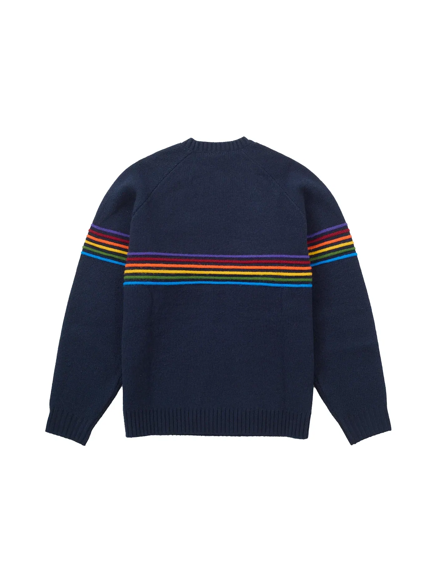 Мужской свитер с рельефным рисунком Supreme Navy — изображение 2 из 2