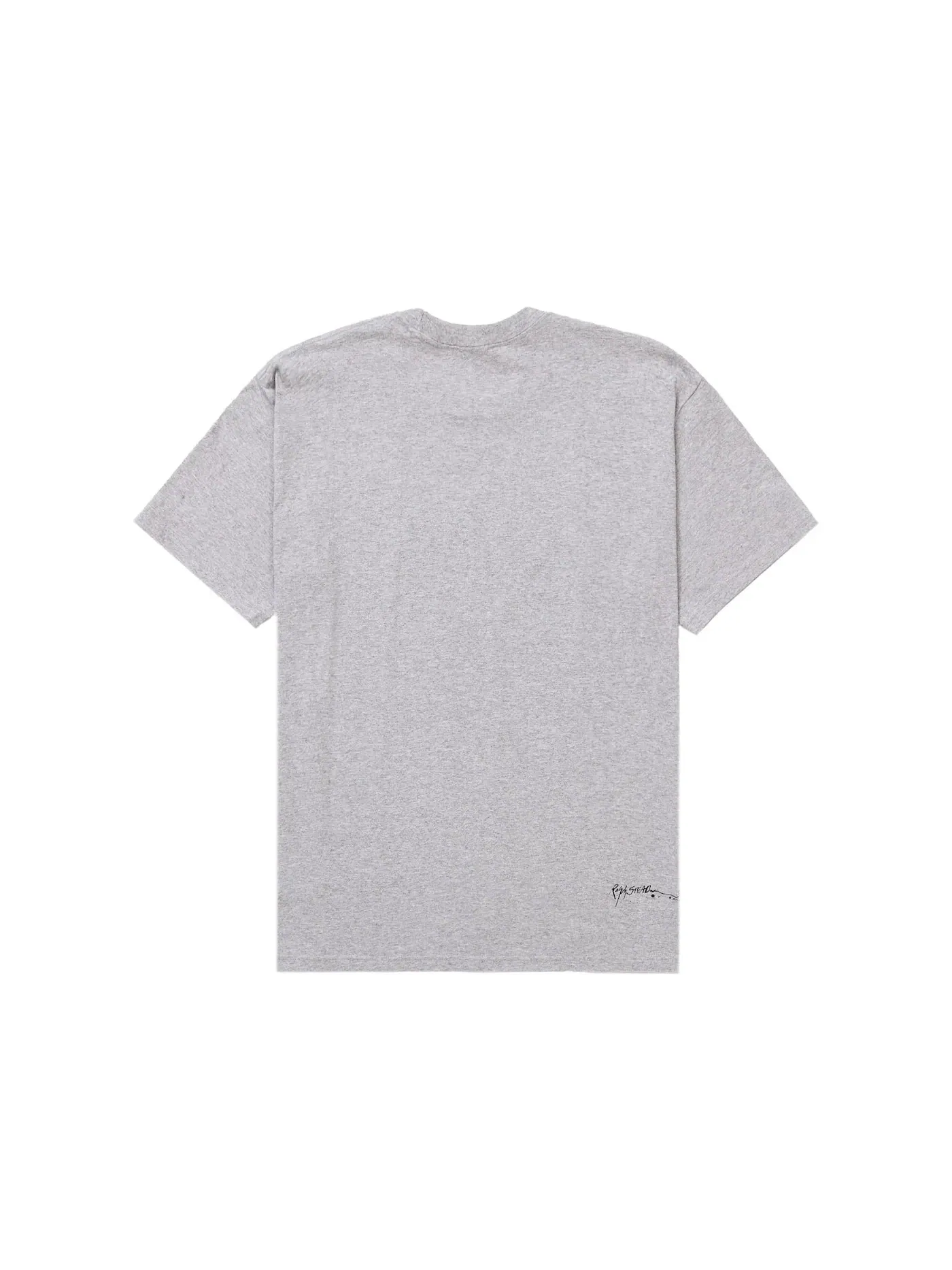 Мужская футболка с принтом Supreme Ralph Steadman Box Logo — изображение 2 из 2, серый