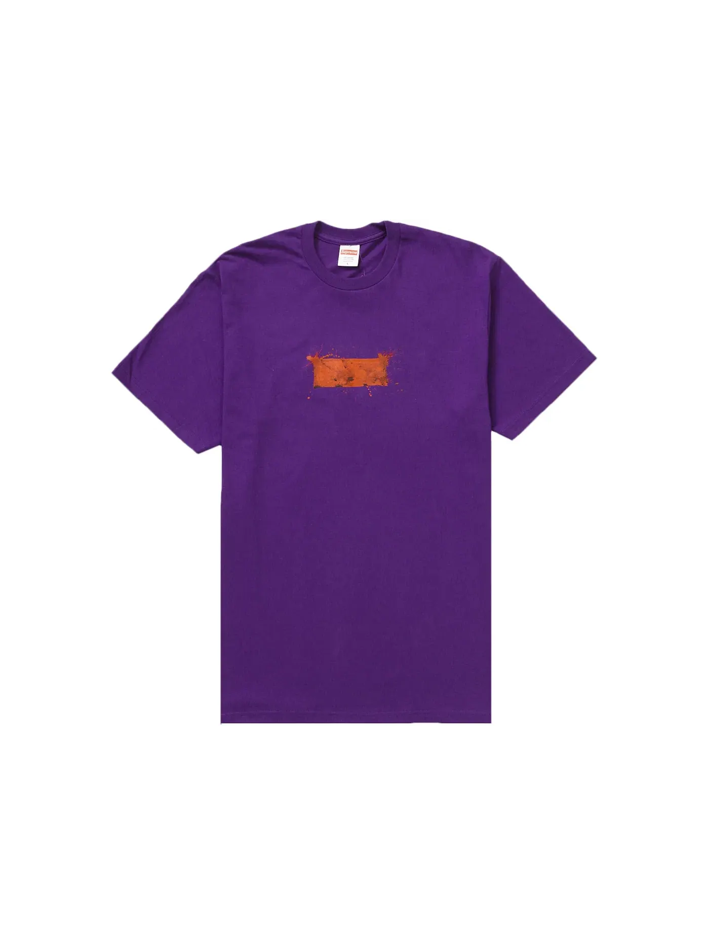 Мужская футболка с принтом Supreme Ralph Steadman Box Logo Tee — изображение 1 из 2, фиолетовый