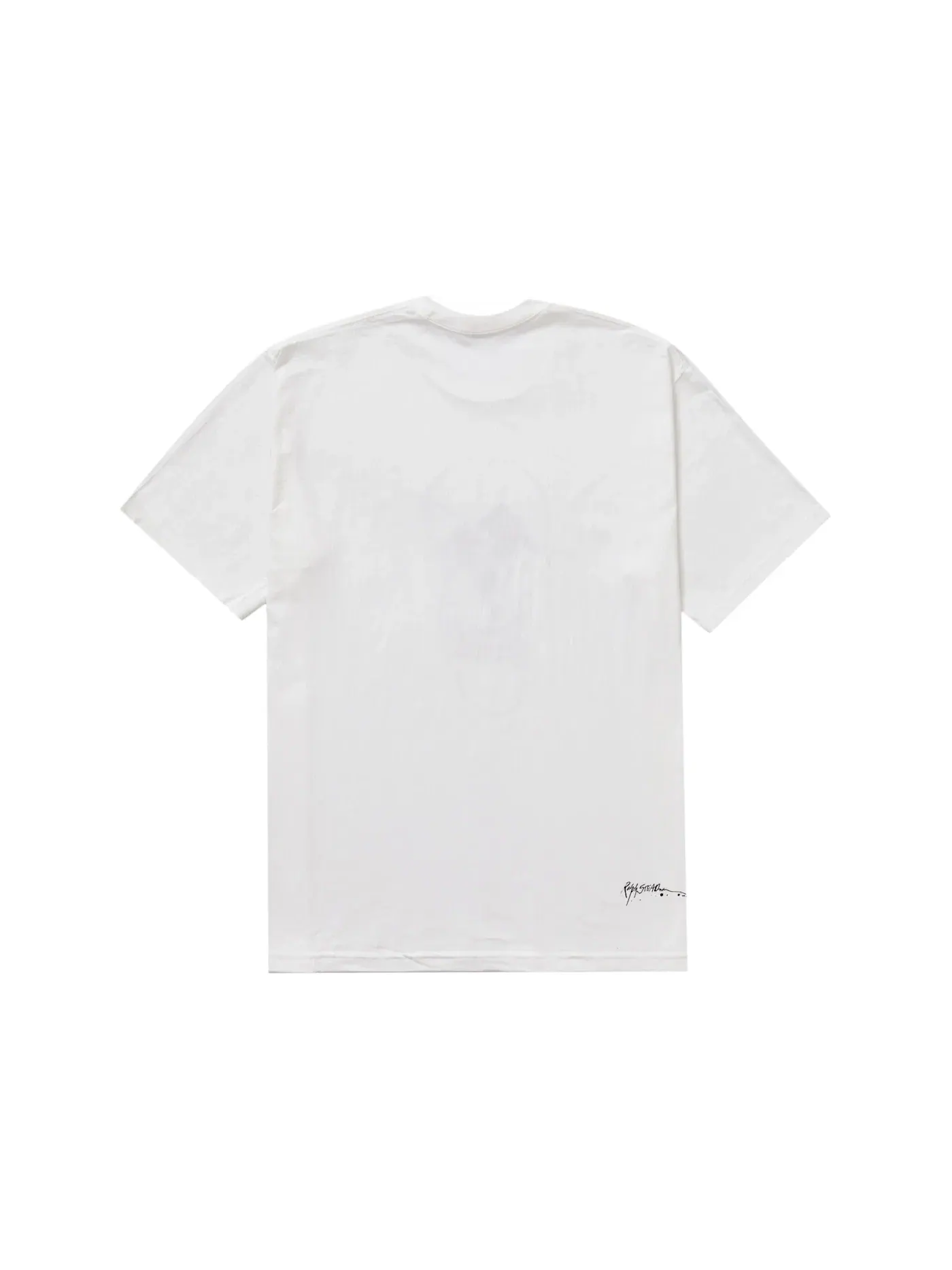 Мужская футболка с принтом Supreme Ralph Steadman Skull Tee — изображение 2 из 2, белый