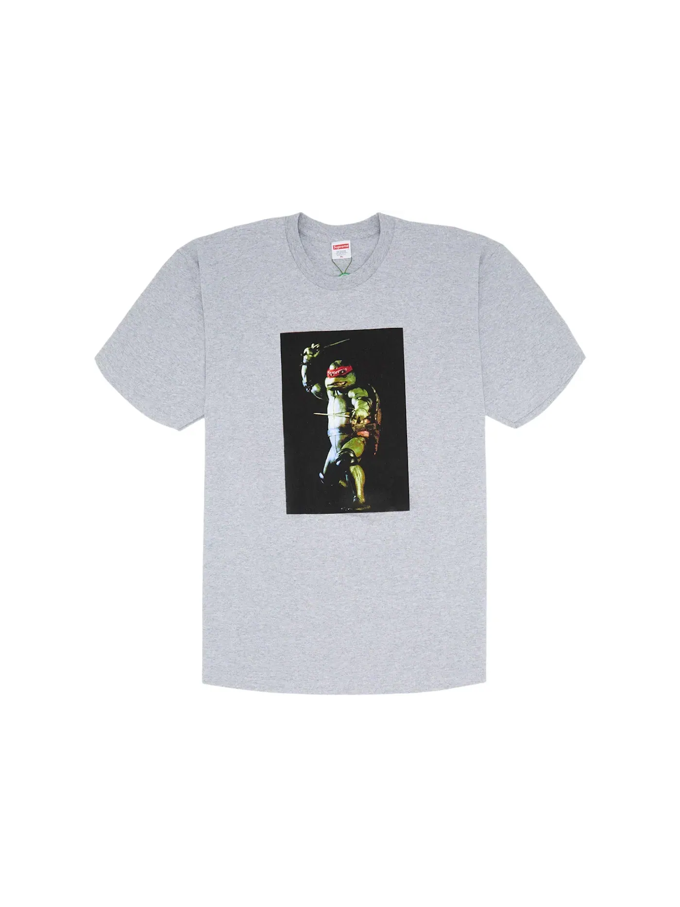 Мужская футболка с коротким рукавом с принтом Supreme Raphael Tee — изображение 1 из 1, серый