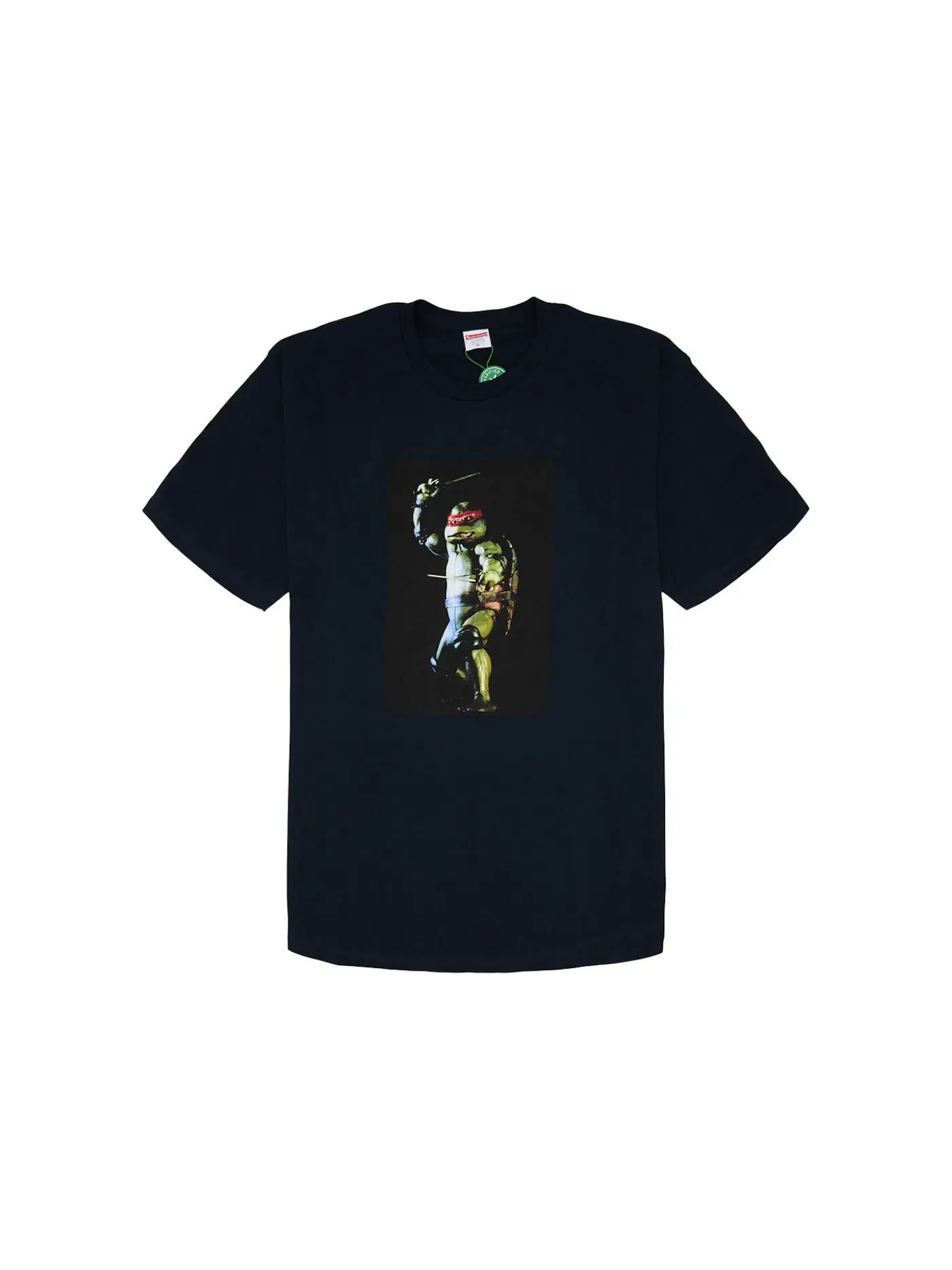 Мужская футболка с принтом Supreme Tee — изображение 1 из 1, темно-синий