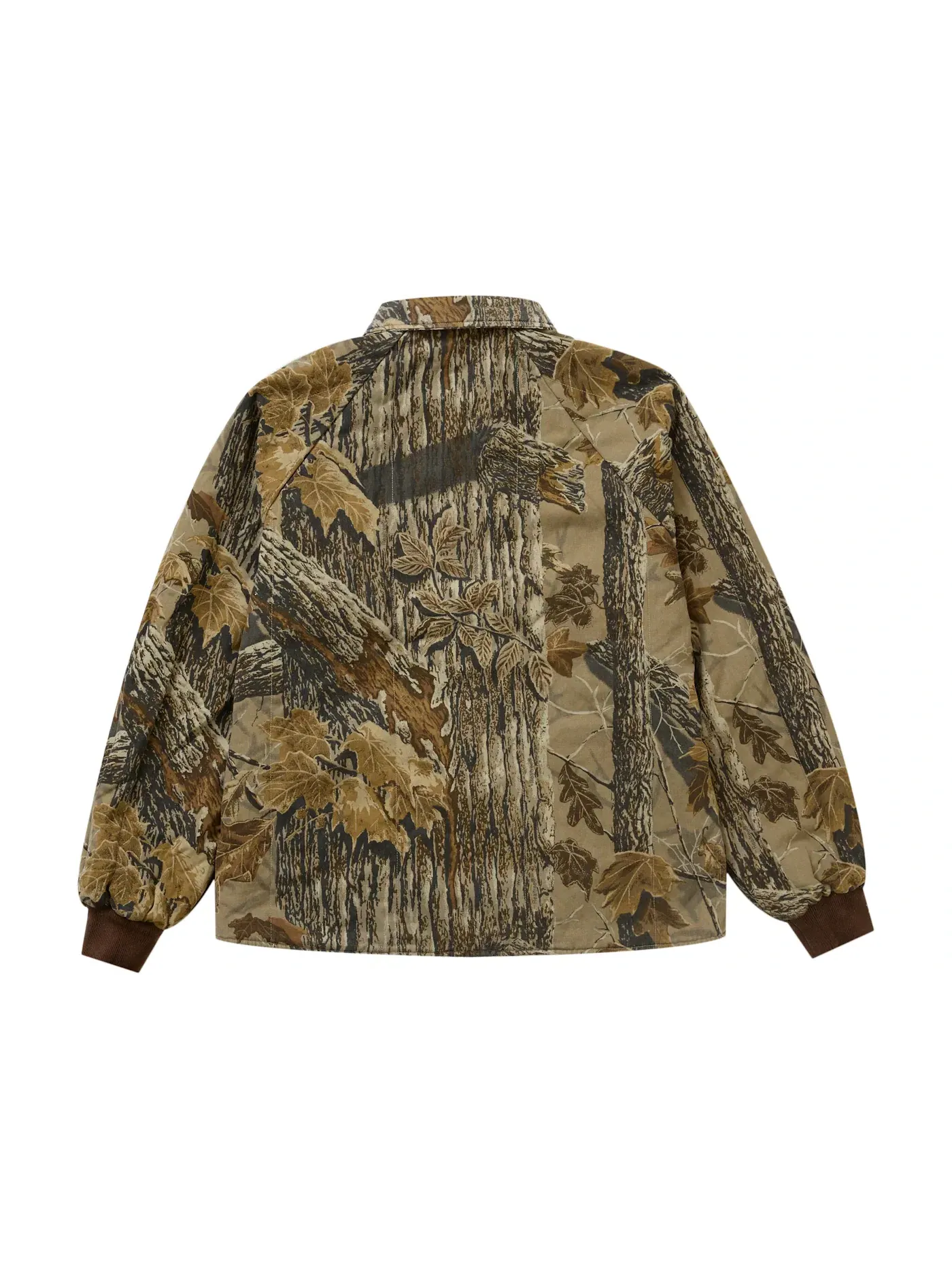 Мужская куртка-пуховик стеганая с принтом Supreme RealTree Snow Camo — изображение 4 из 4