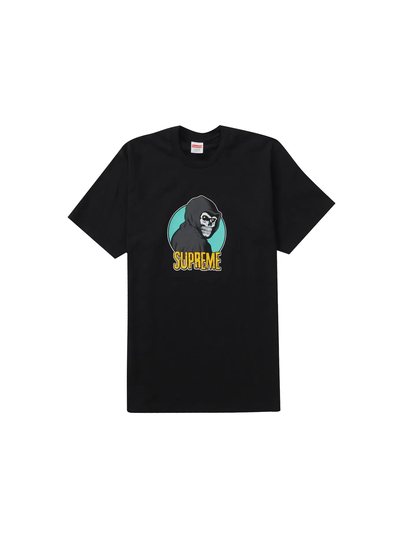 Мужская футболка с принтом Supreme Tee (SS23) — изображение 1 из 1, черный