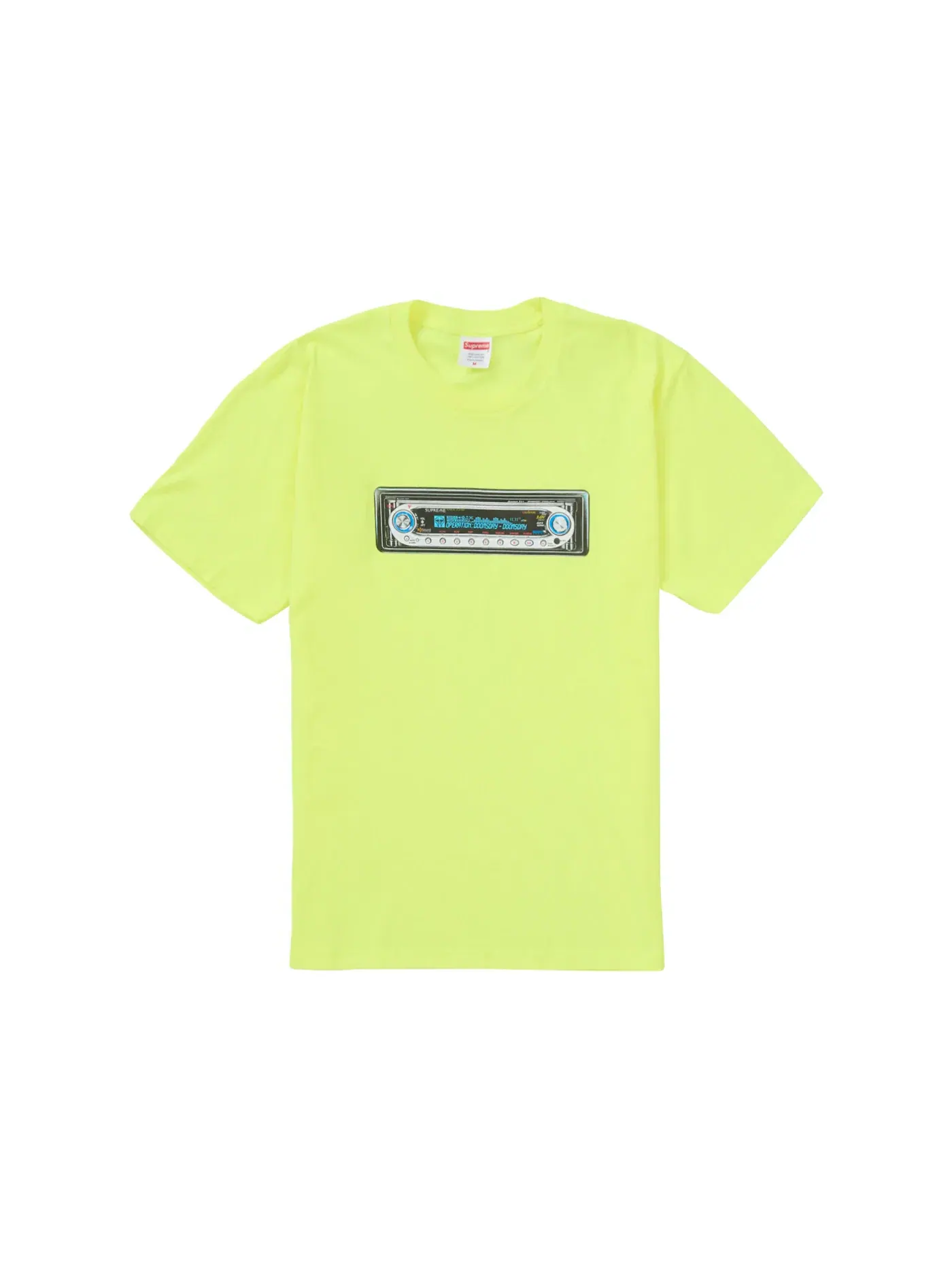 Мужская футболка Supreme Tee — изображение 1 из 1, желтый