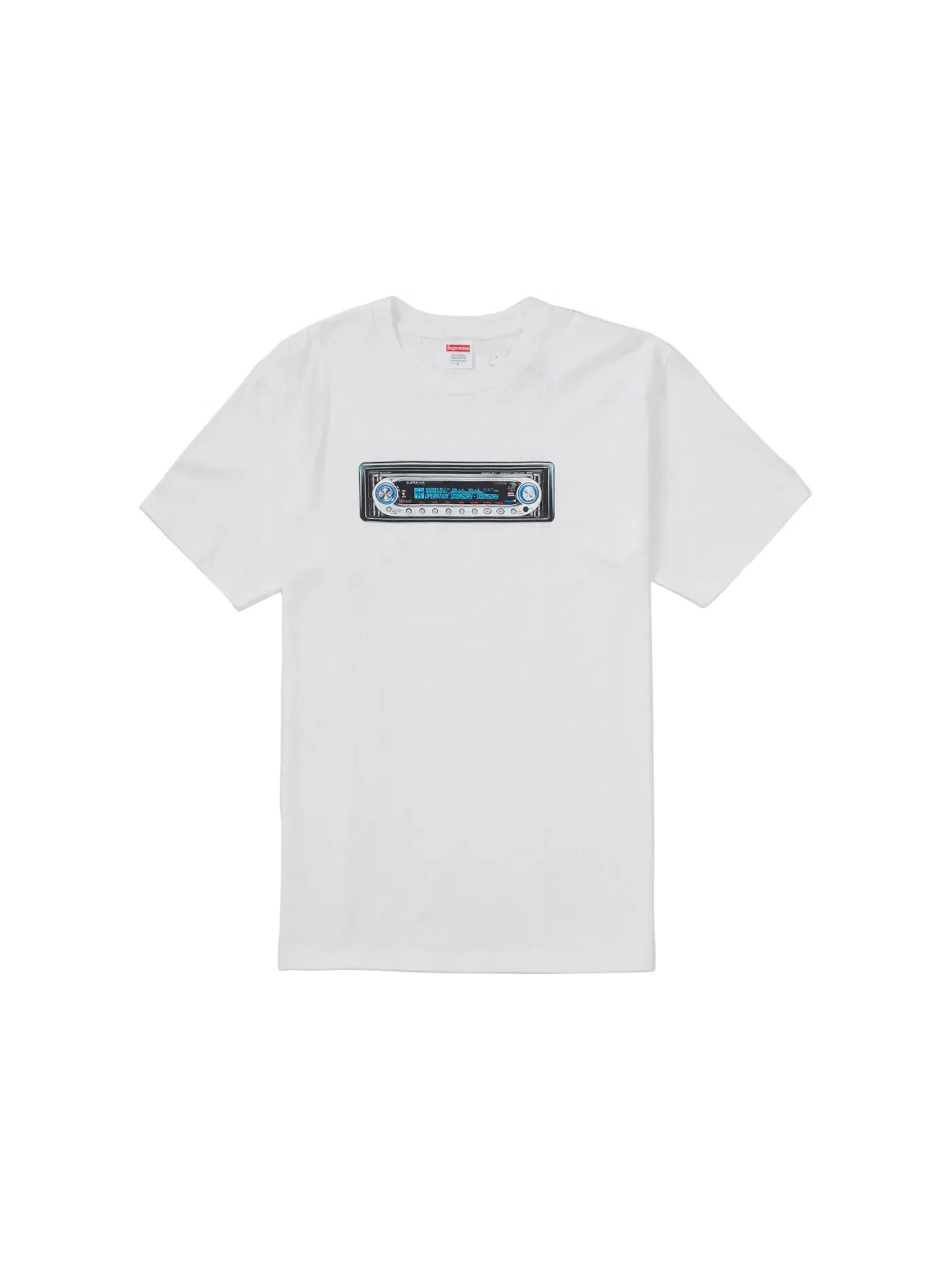 Мужская футболка с принтом Supreme Supreme Tee — изображение 1 из 1, белый