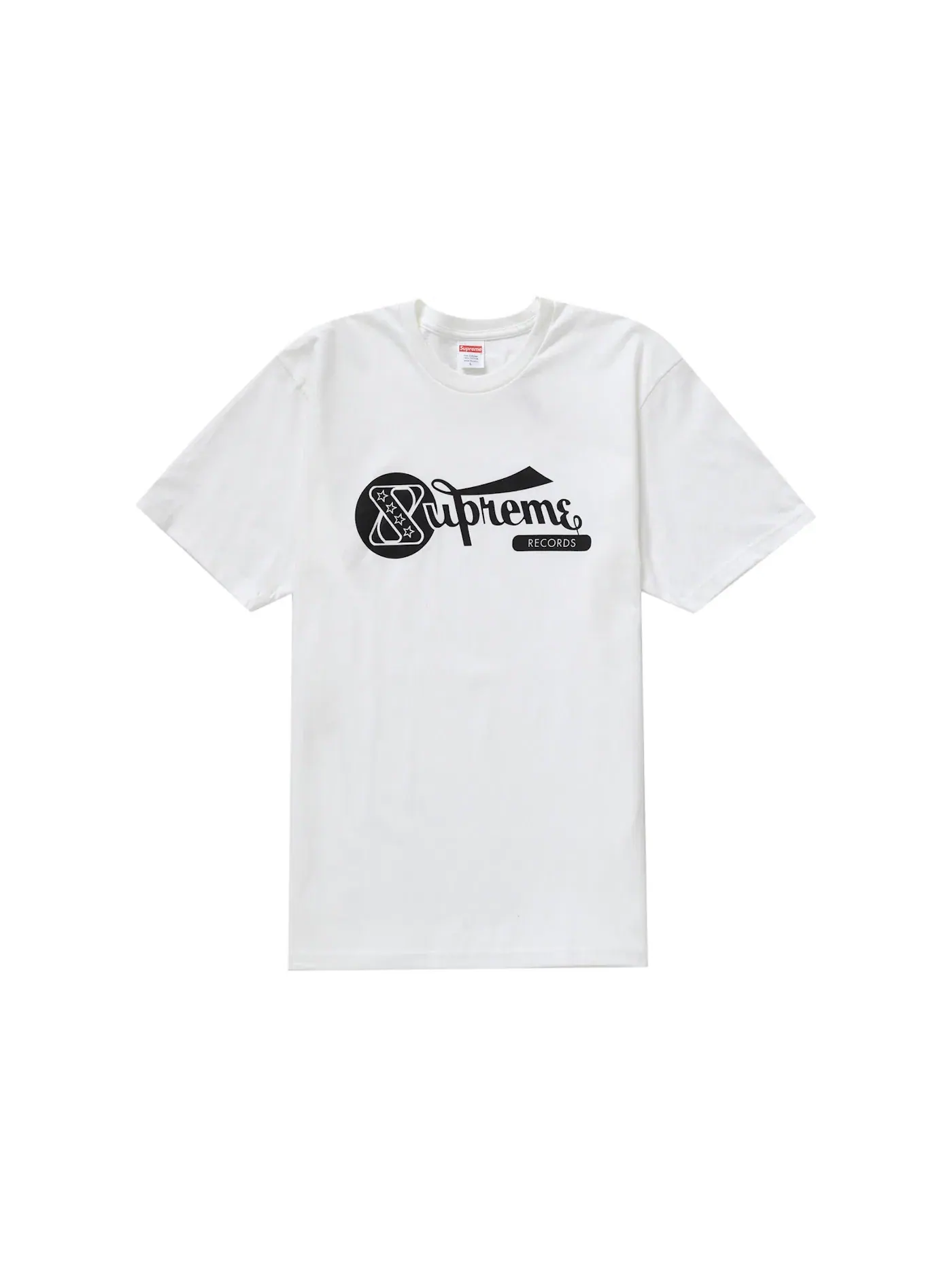 Мужская футболка с принтом Supreme Tee — изображение 1 из 1, белый