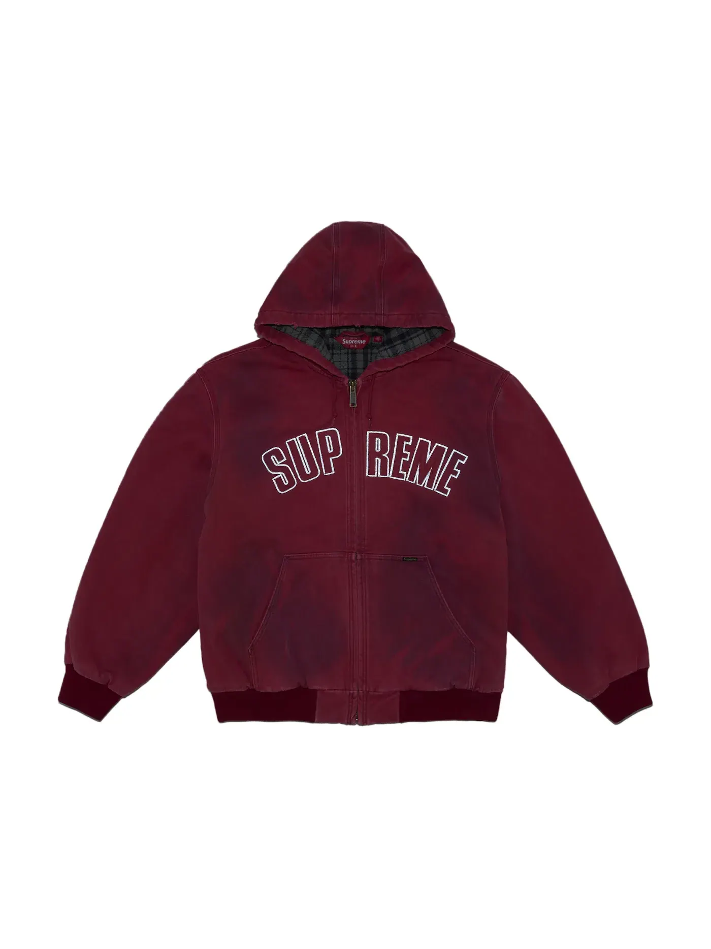 Мужская куртка с капюшоном и светоотражающими элементами Reflective Arc Hooded Work Jacket Supreme — изображение 2 из 4