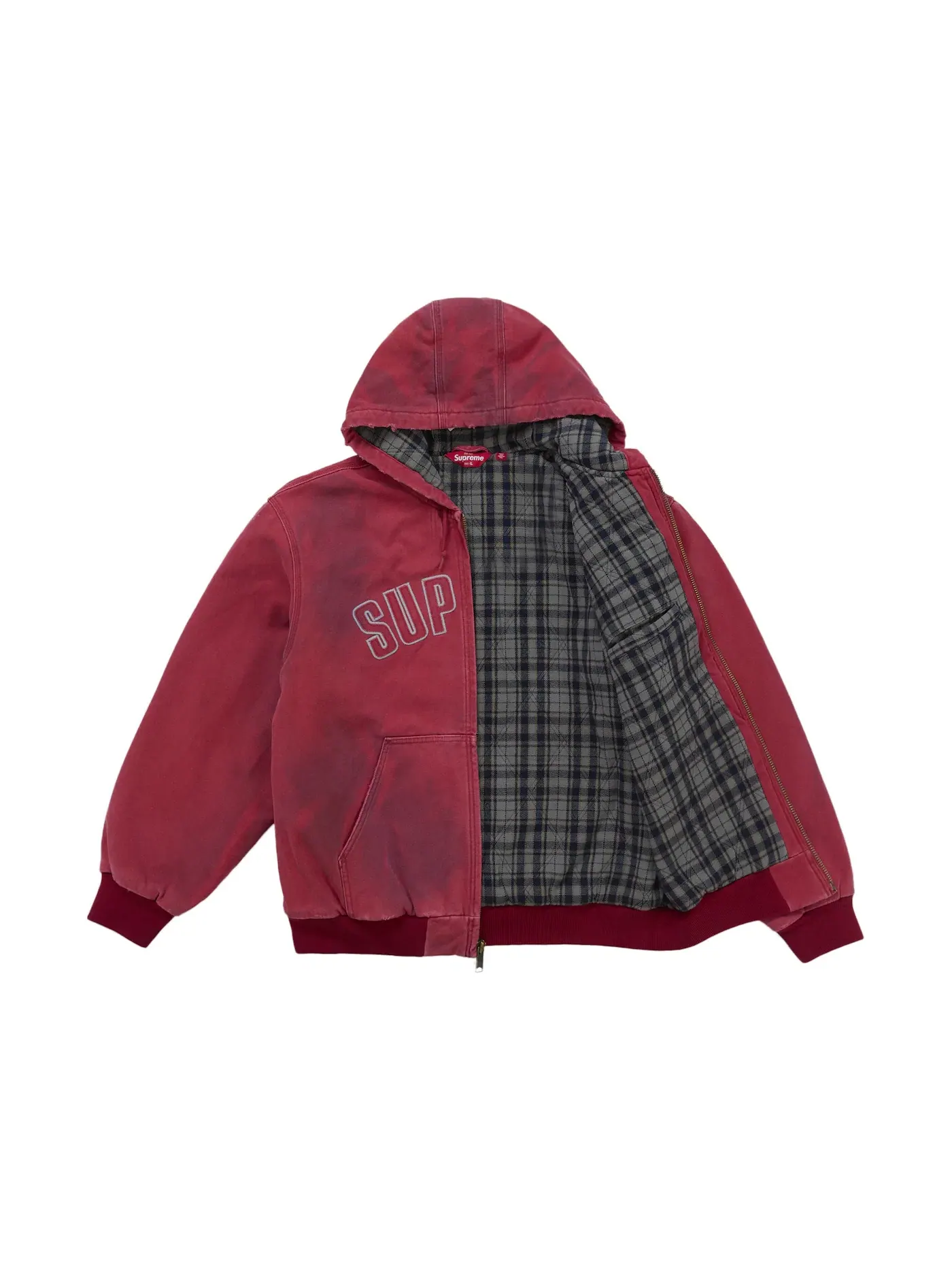 Мужская куртка с капюшоном и светоотражающими элементами Reflective Arc Hooded Work Jacket Supreme — изображение 3 из 4