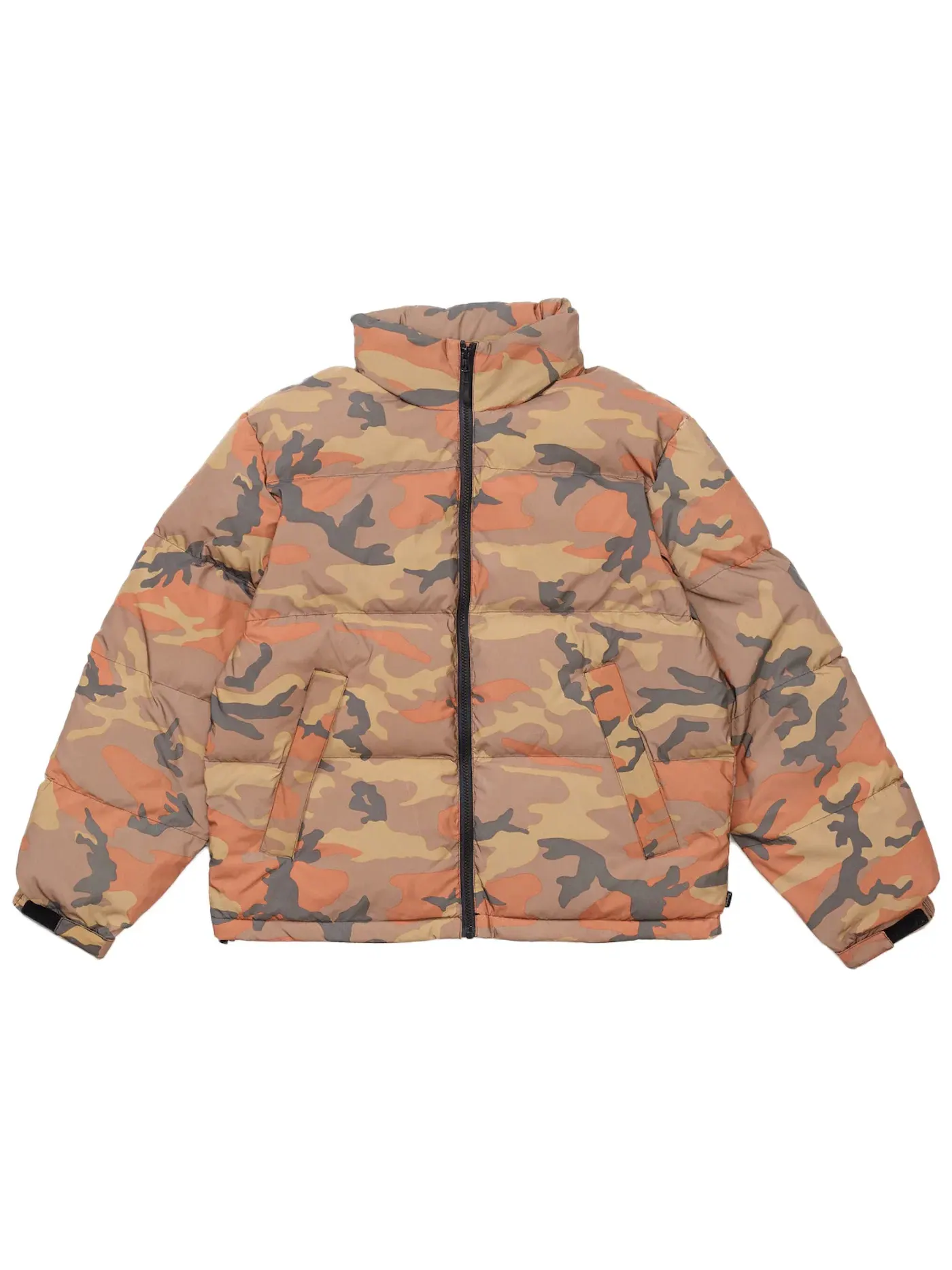 Мужская куртка с принтом Supreme Reflective Camo Down Jacket — изображение 1 из 3, оранжевый