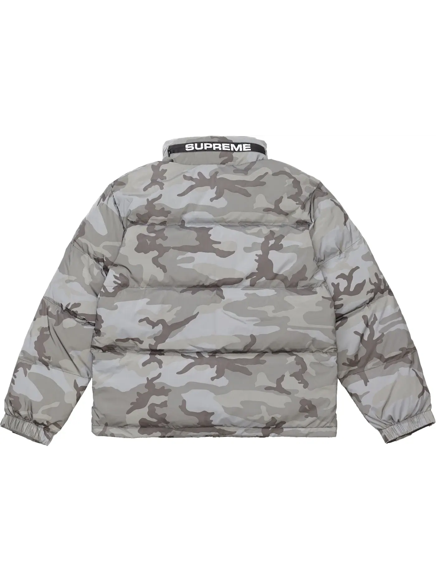 Мужская куртка с принтом Supreme Reflective Camo Down Jacket — изображение 2 из 3, снежный камуфляж