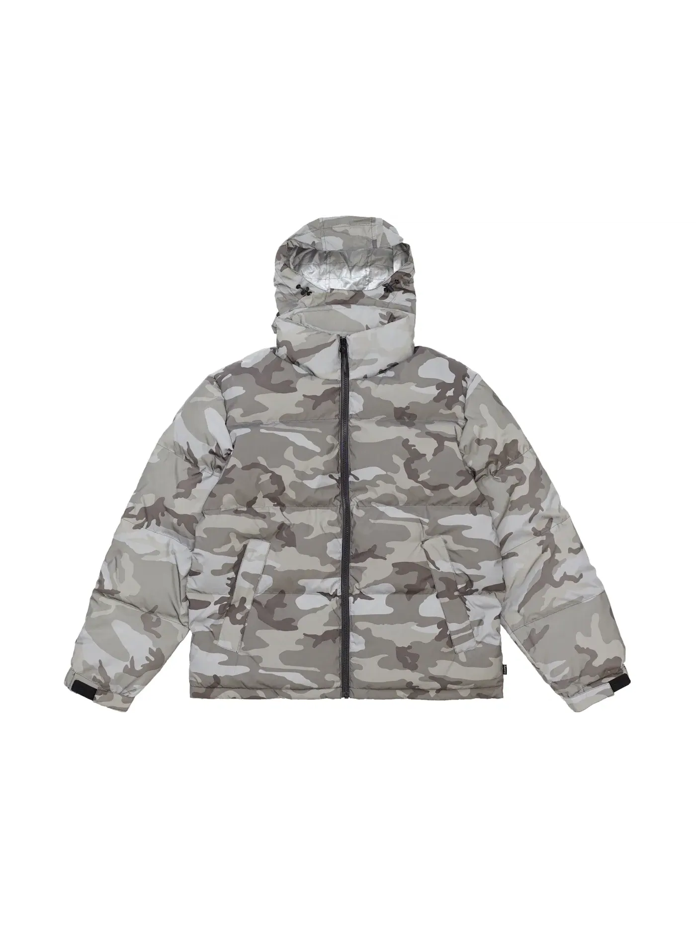 Мужская куртка с принтом Supreme Reflective Camo Down Jacket — изображение 3 из 3, снежный камуфляж